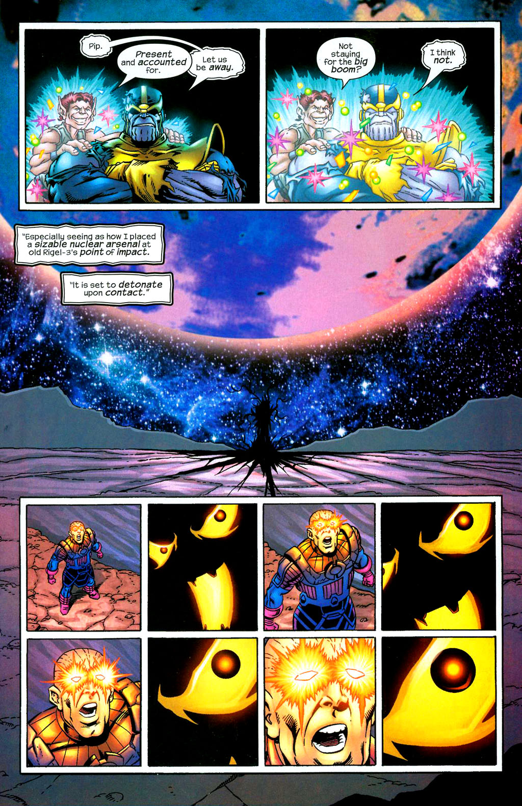 Read online Thanos (2003) comic -  Issue #6 - 8