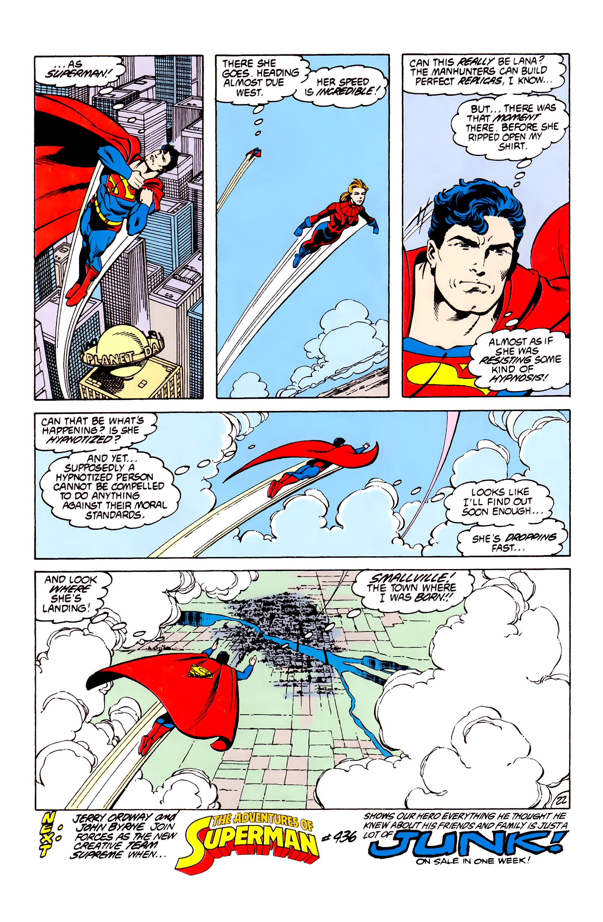 Read online Superman (1987) comic -  Issue #13 - 22