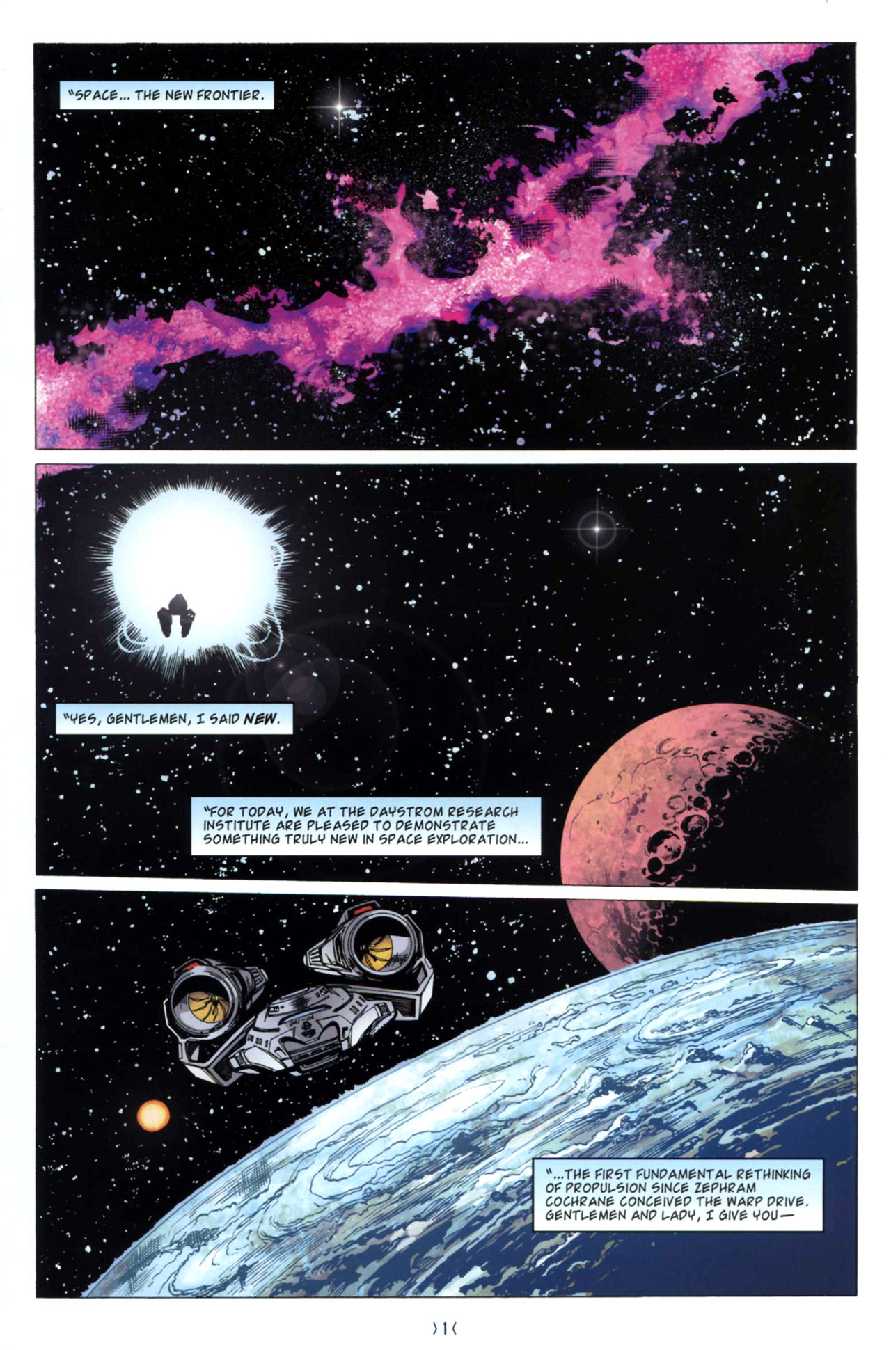 Read online Star Trek: New Frontier comic -  Issue #1 - 3