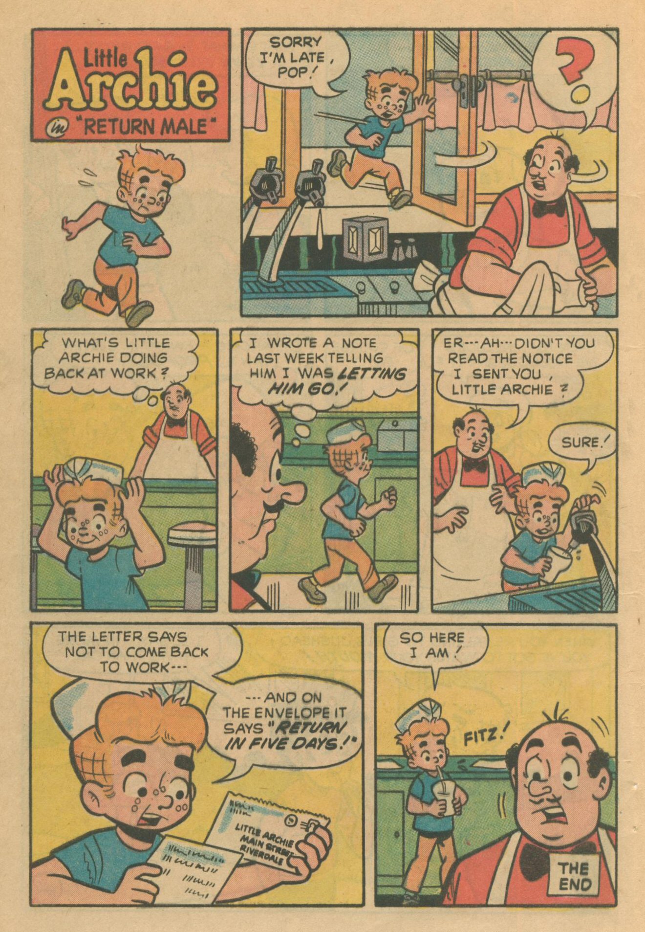 Read online The Adventures of Little Archie comic -  Issue #82 - 7