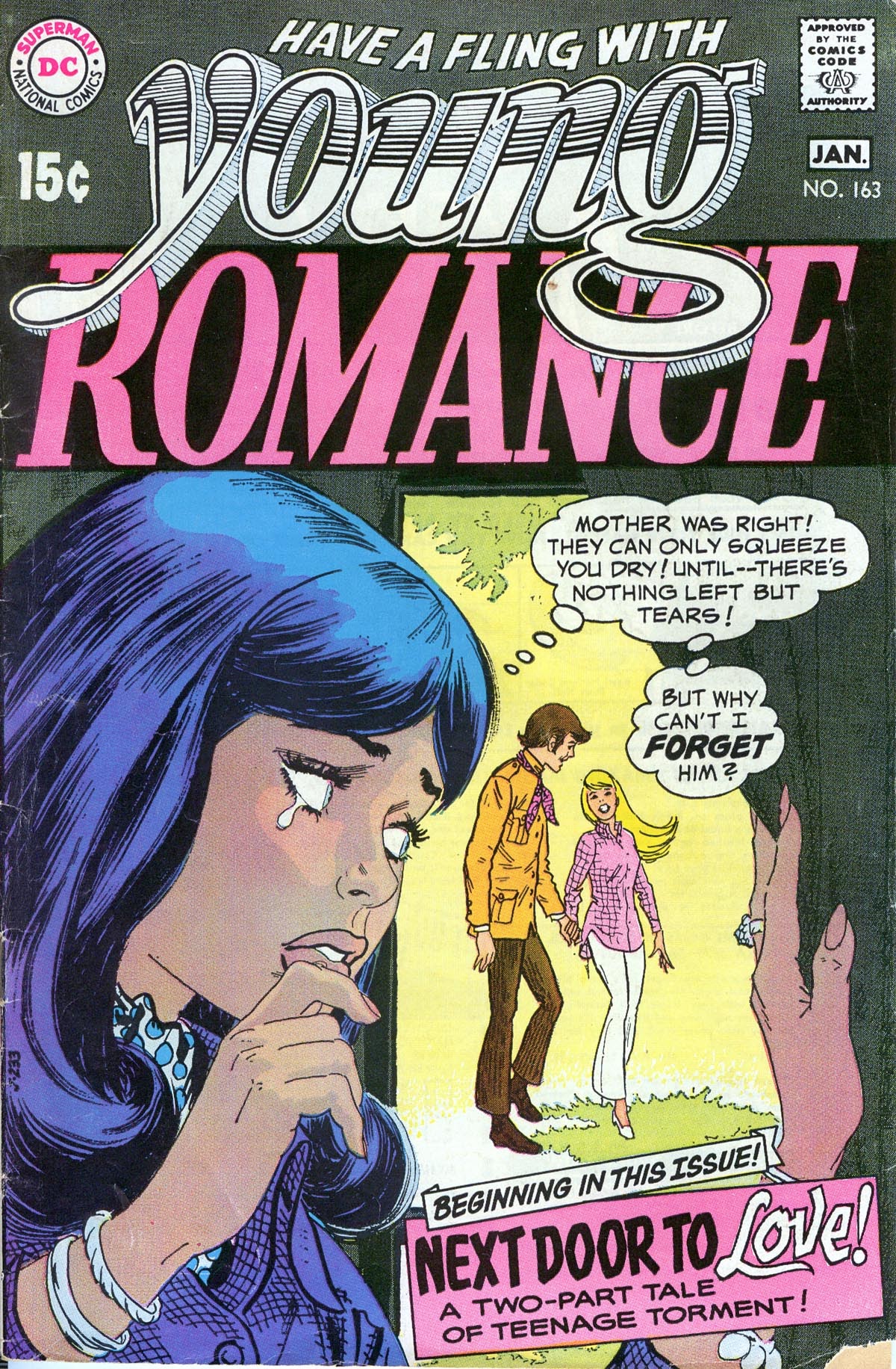 Read online Young Romance comic -  Issue #163 - 1