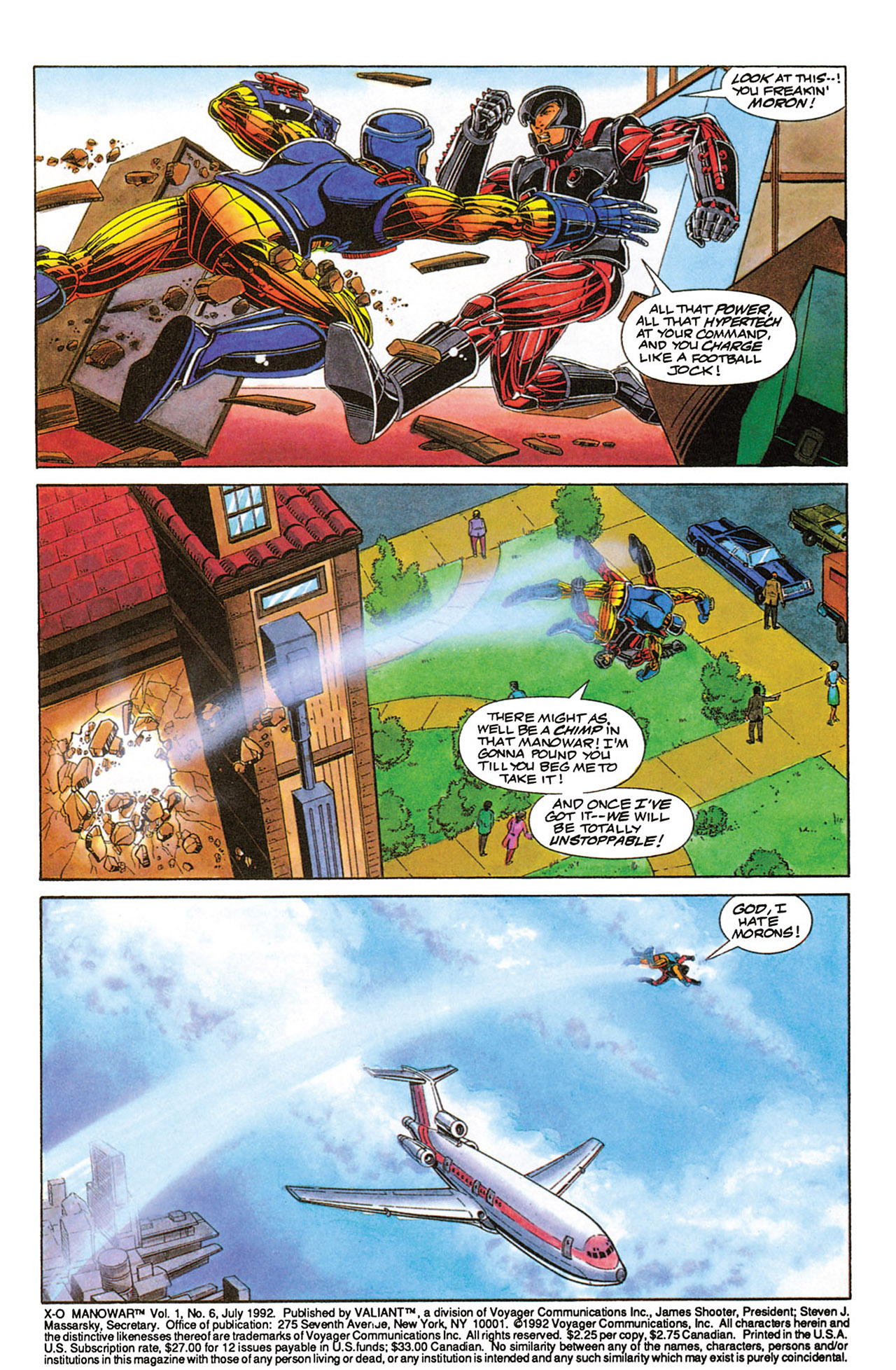 Read online X-O Manowar (1992) comic -  Issue #6 - 4