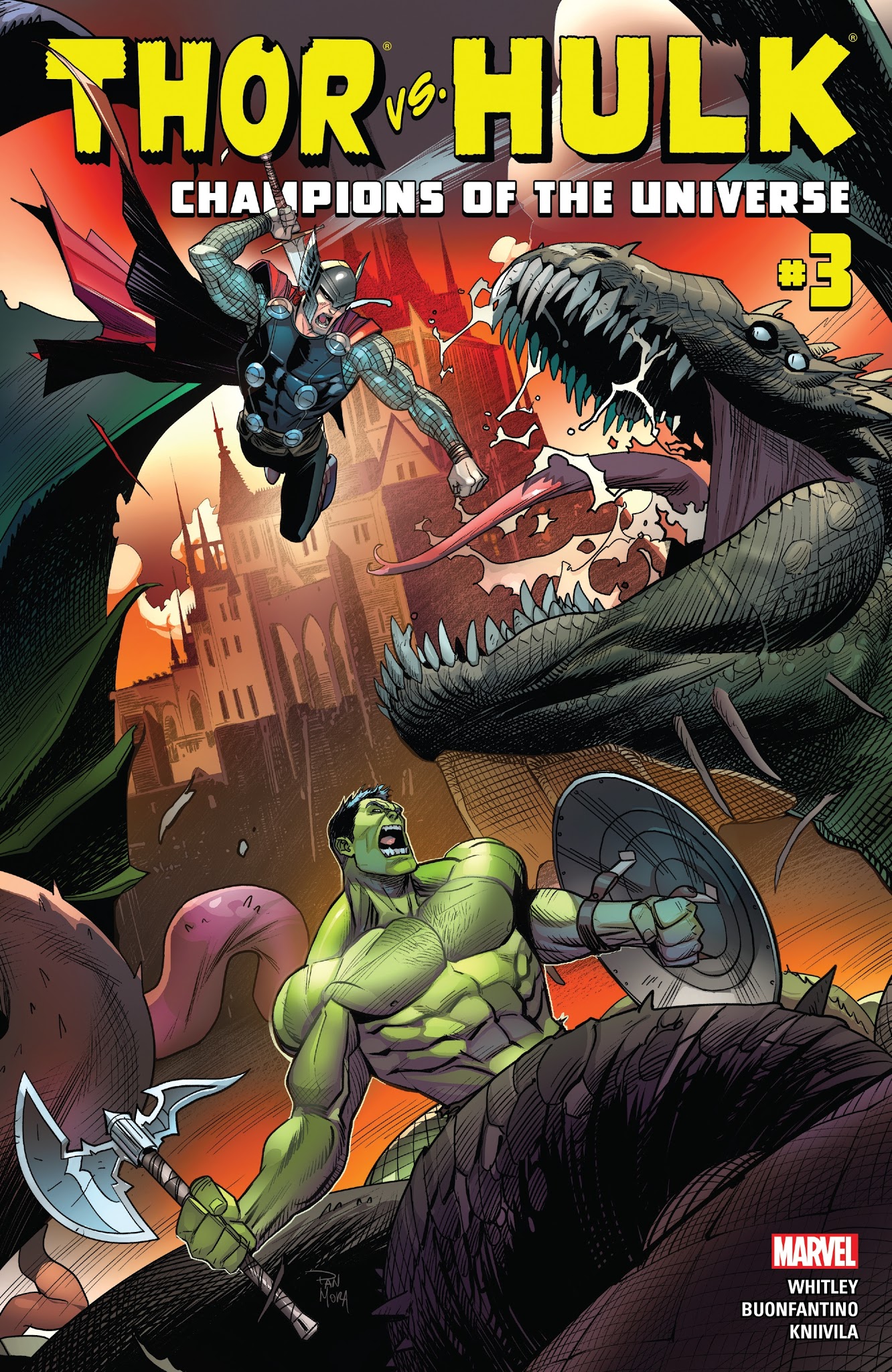 Read online Thor vs. Hulk: Champions of the Universe comic -  Issue #3 - 1