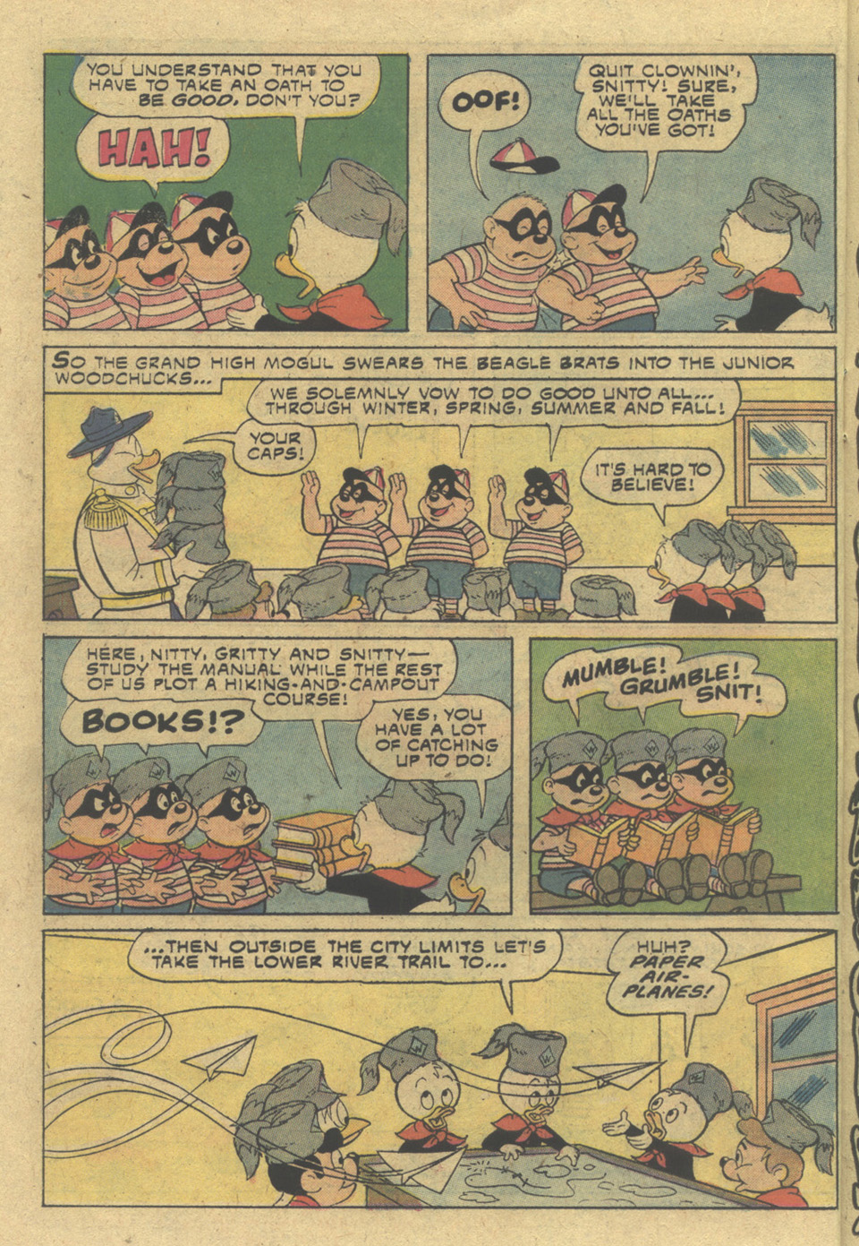 Read online Huey, Dewey, and Louie Junior Woodchucks comic -  Issue #34 - 22