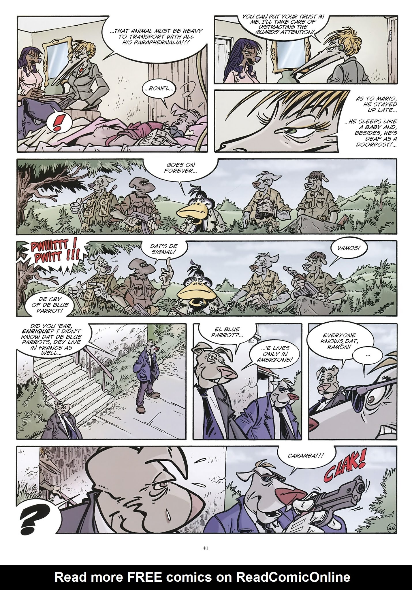 Read online Une enquête de l'inspecteur Canardo comic -  Issue #14 - 41