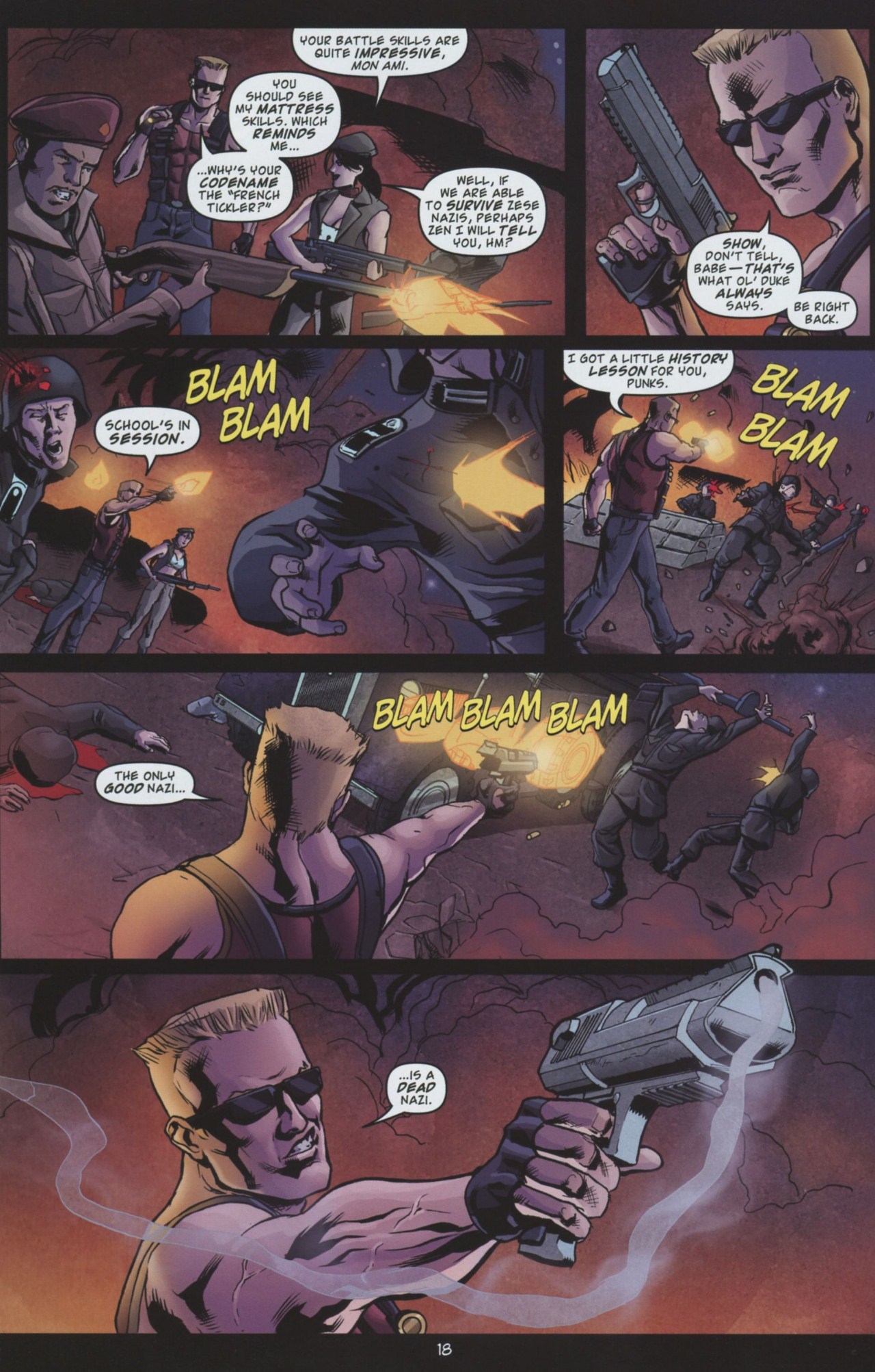 Read online Duke Nukem: Glorious Bastard comic -  Issue #2 - 20