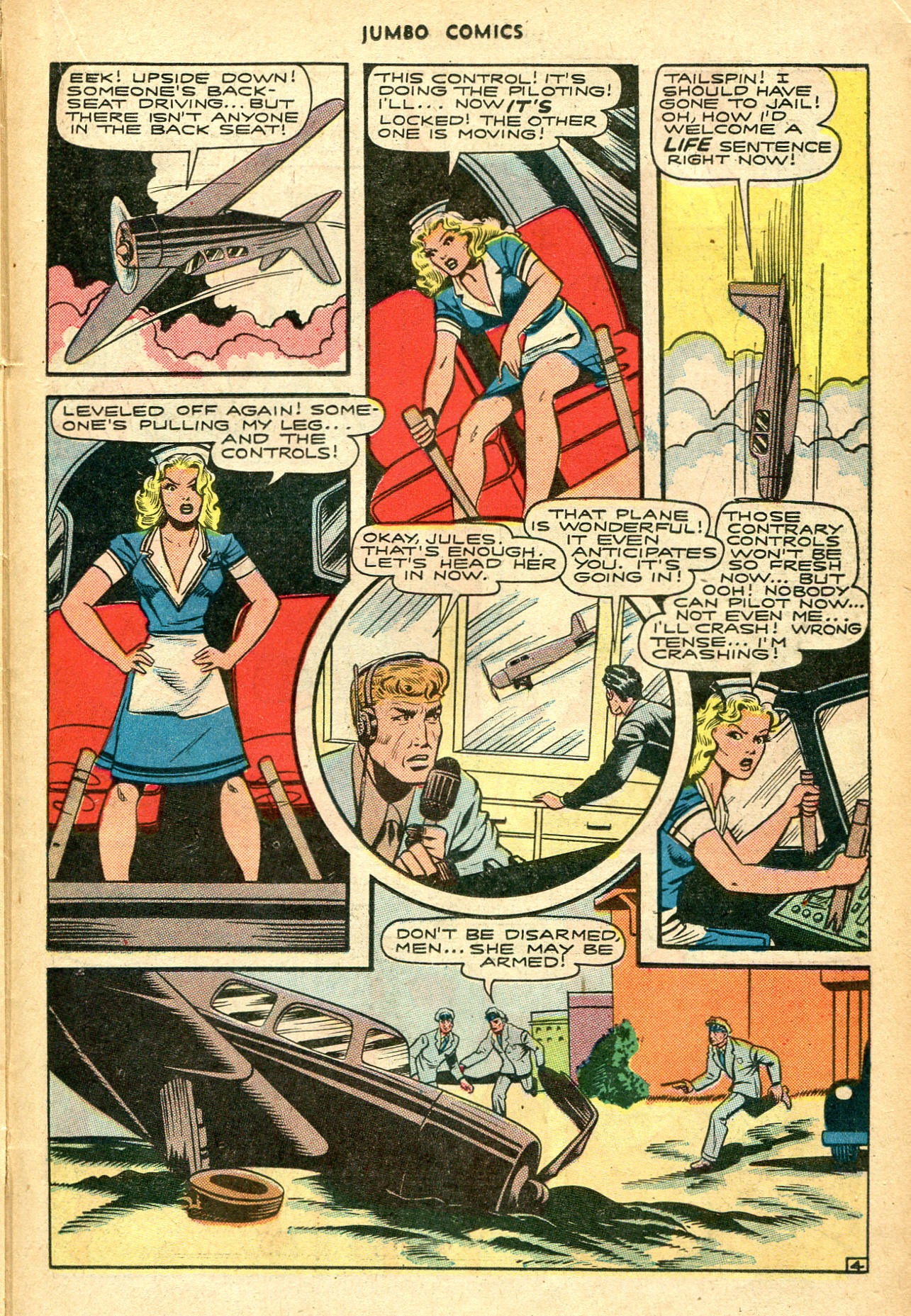 Read online Jumbo Comics comic -  Issue #92 - 35