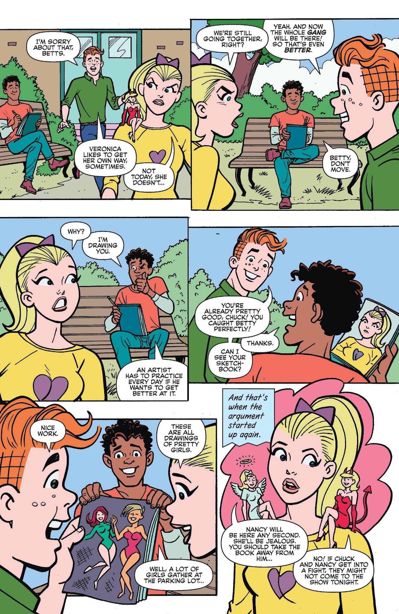 Read online Your Pal Archie comic -  Issue #5 - 6