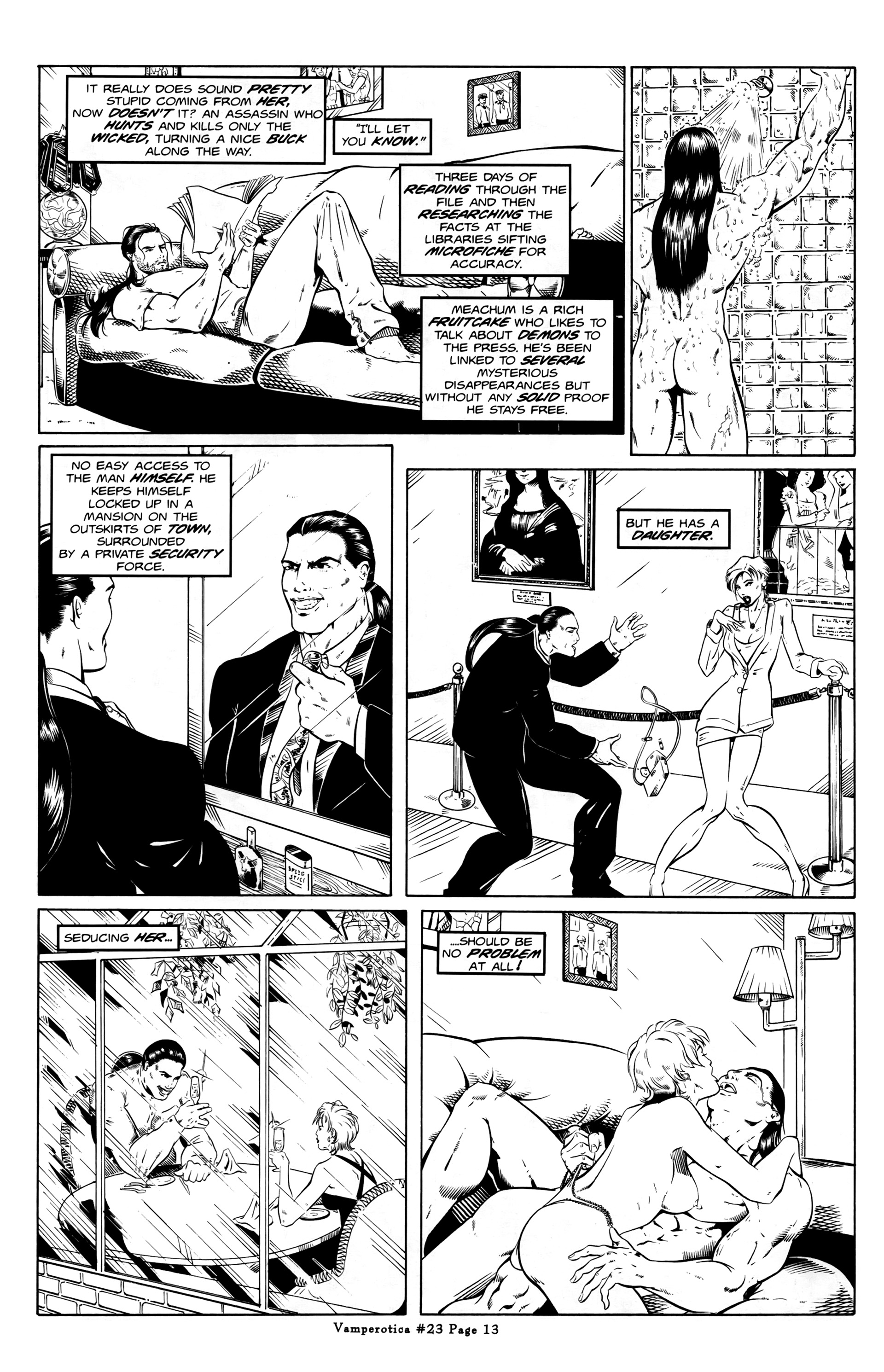 Read online Vamperotica comic -  Issue #23 - 15