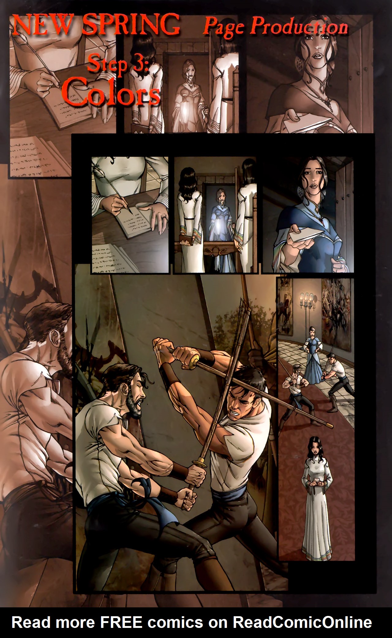 Read online Robert Jordan's The Wheel of Time: New Spring comic -  Issue #5 - 33