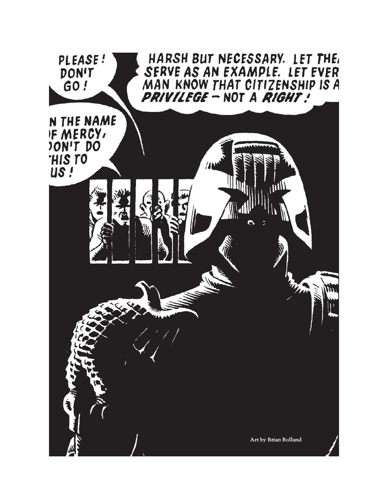 Read online I am the Law: How Judge Dredd Predicted Our Future comic -  Issue # TPB (Part 1) - 92