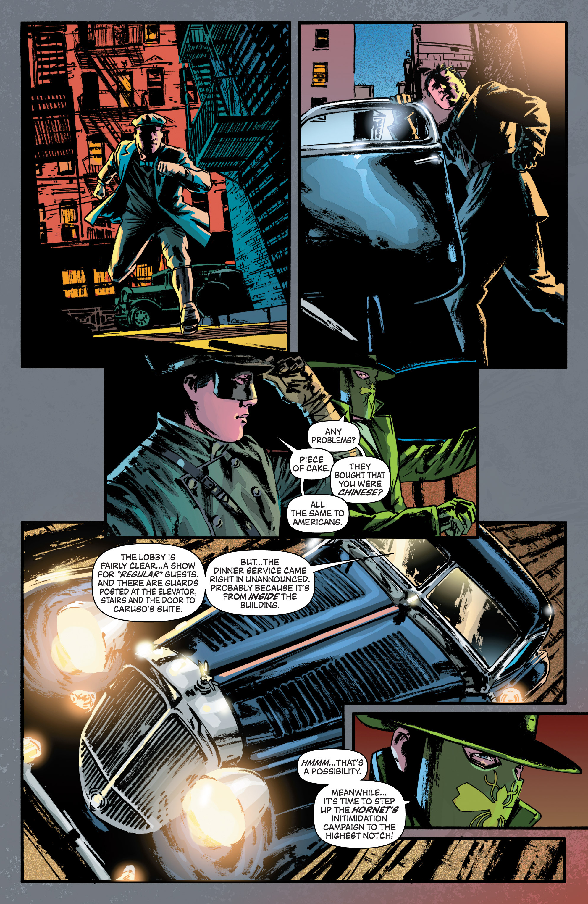 Read online Green Hornet: Year One comic -  Issue #10 - 13
