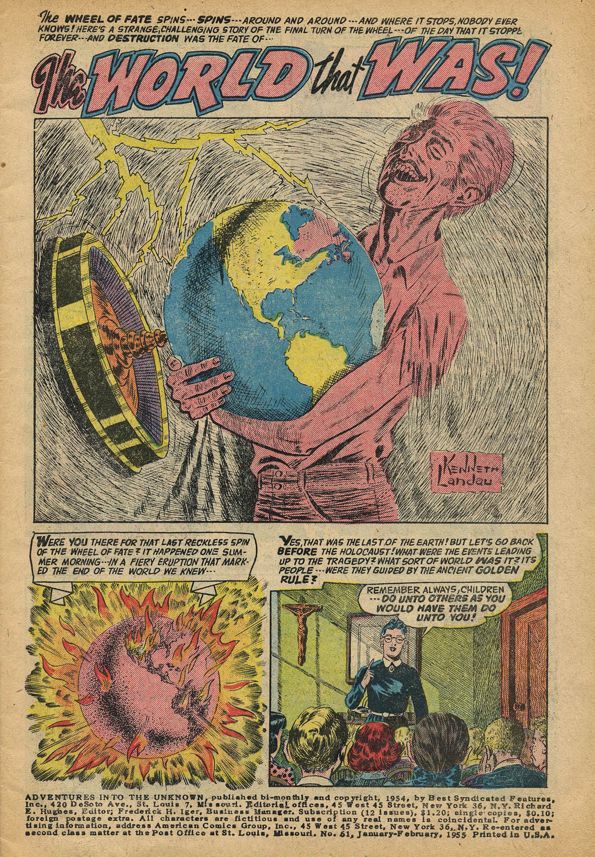 Read online Adventures Into The Unknown comic -  Issue #61 - 3