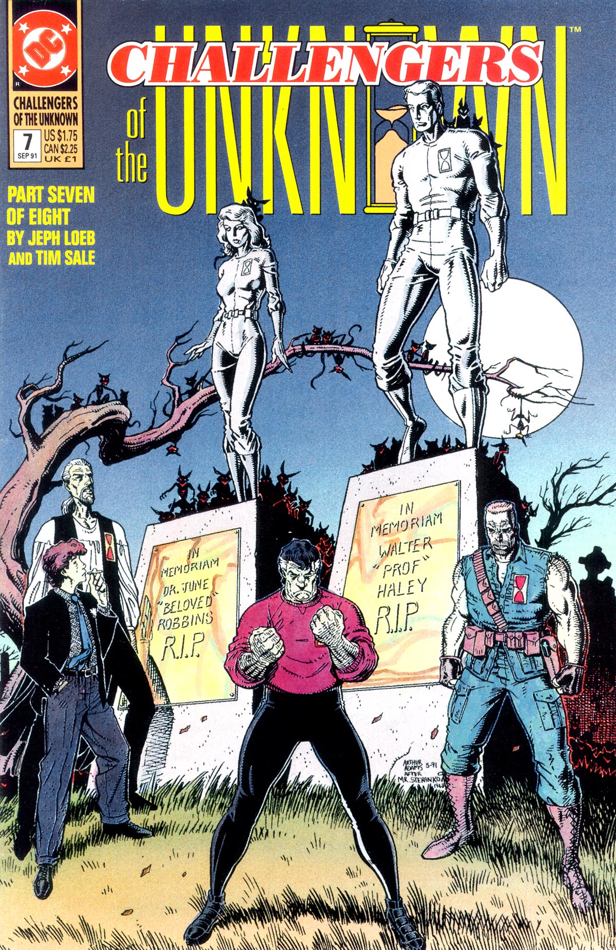 Read online Challengers of the Unknown (1991) comic -  Issue #7 - 1
