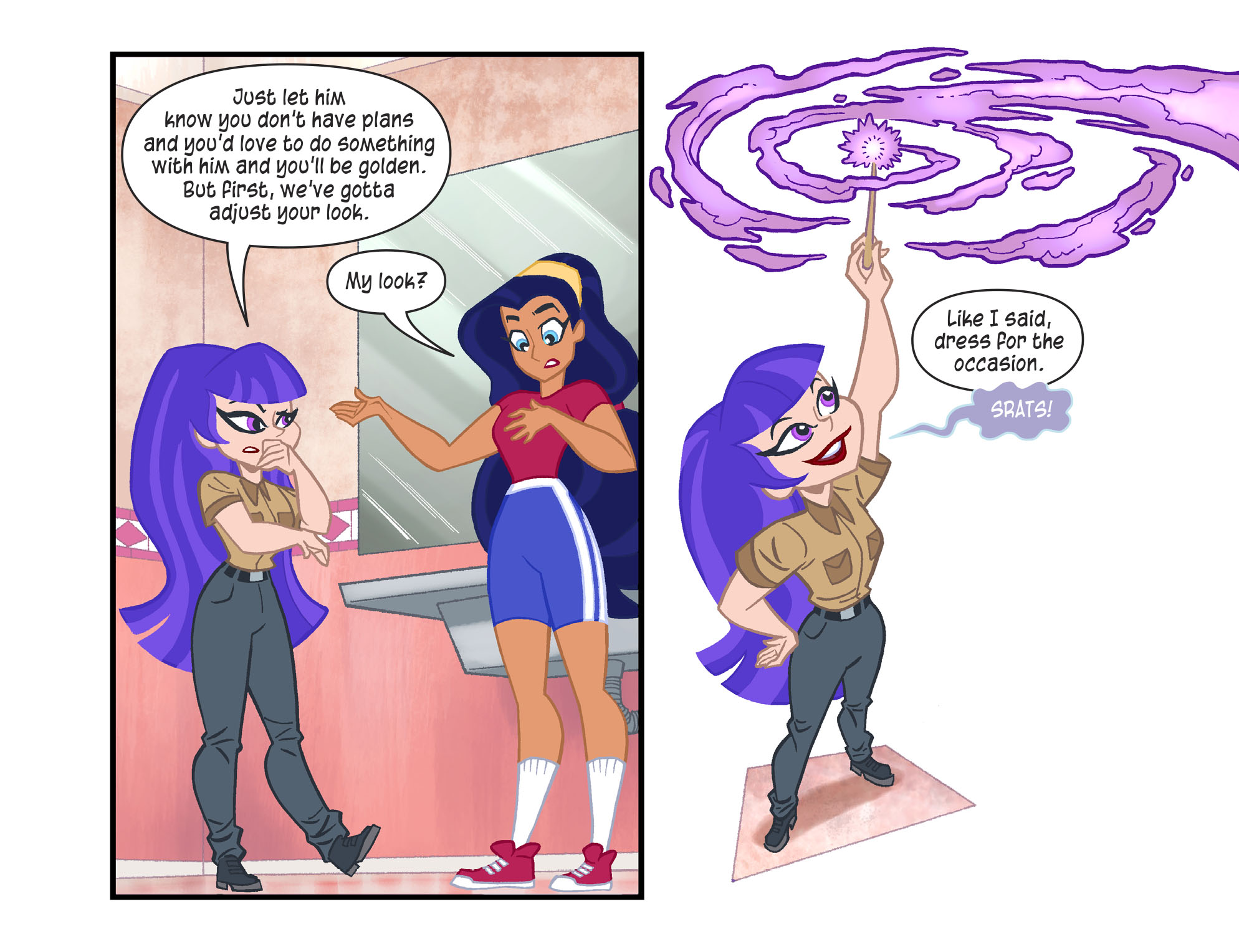 Read online DC Super Hero Girls: Weird Science comic -  Issue #6 - 19