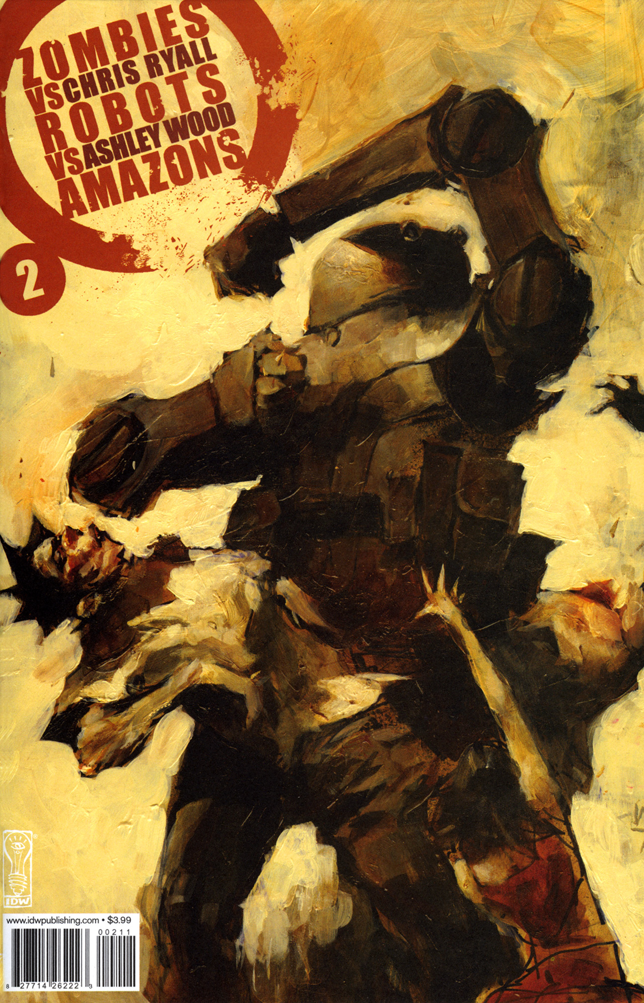 Read online Zombies vs. Robots vs. Amazons comic -  Issue #2 - 1