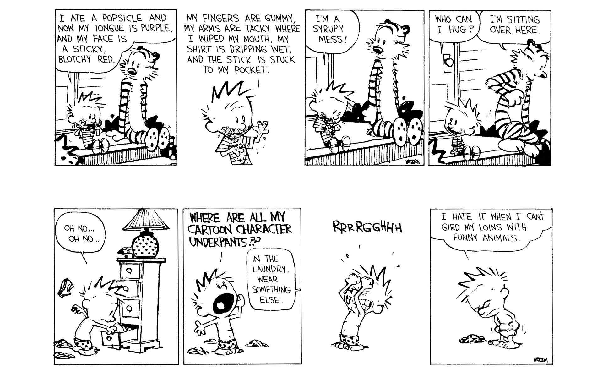 Read online Calvin and Hobbes comic -  Issue #8 - 139