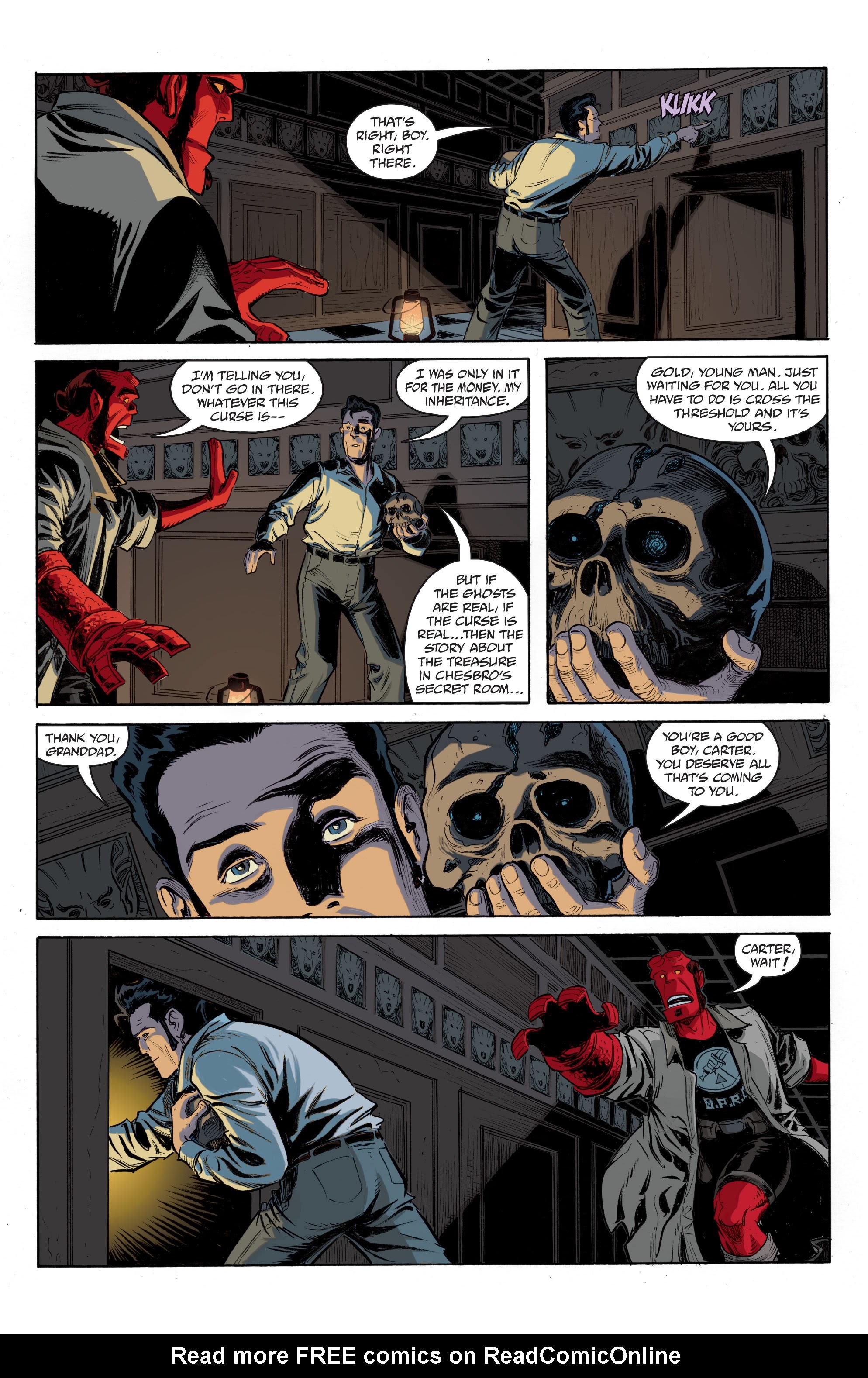 Read online Hellboy and the B.P.R.D.: The Secret of Chesbro House comic -  Issue #2 - 10