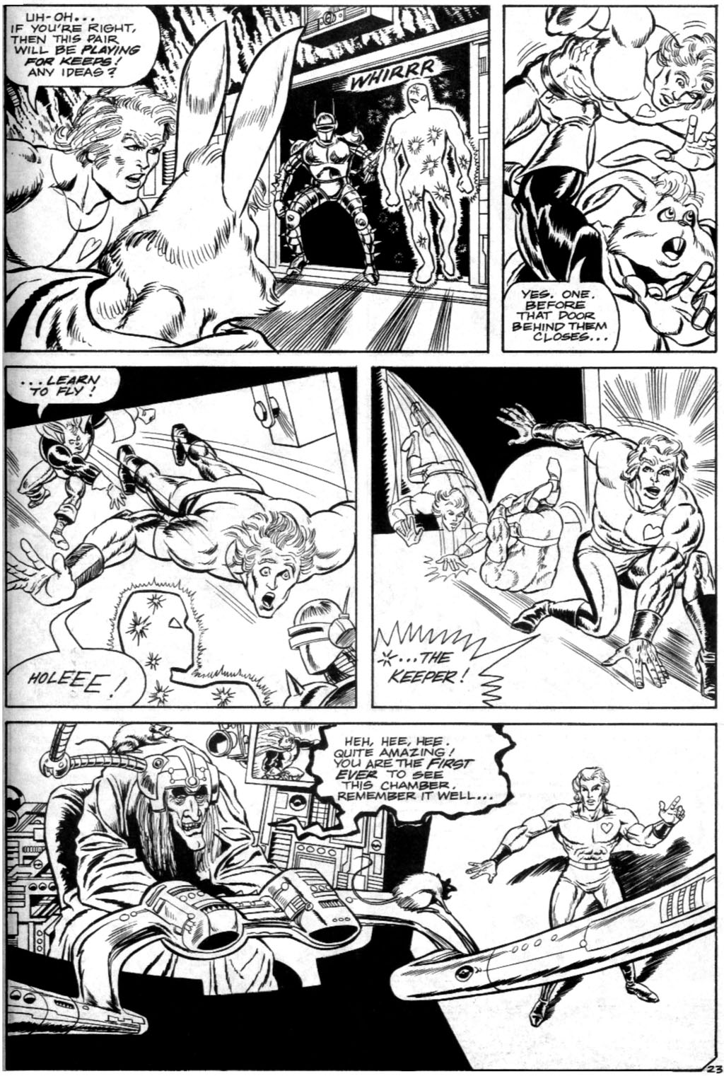 Read online Thunderbunny comic -  Issue #4 - 24