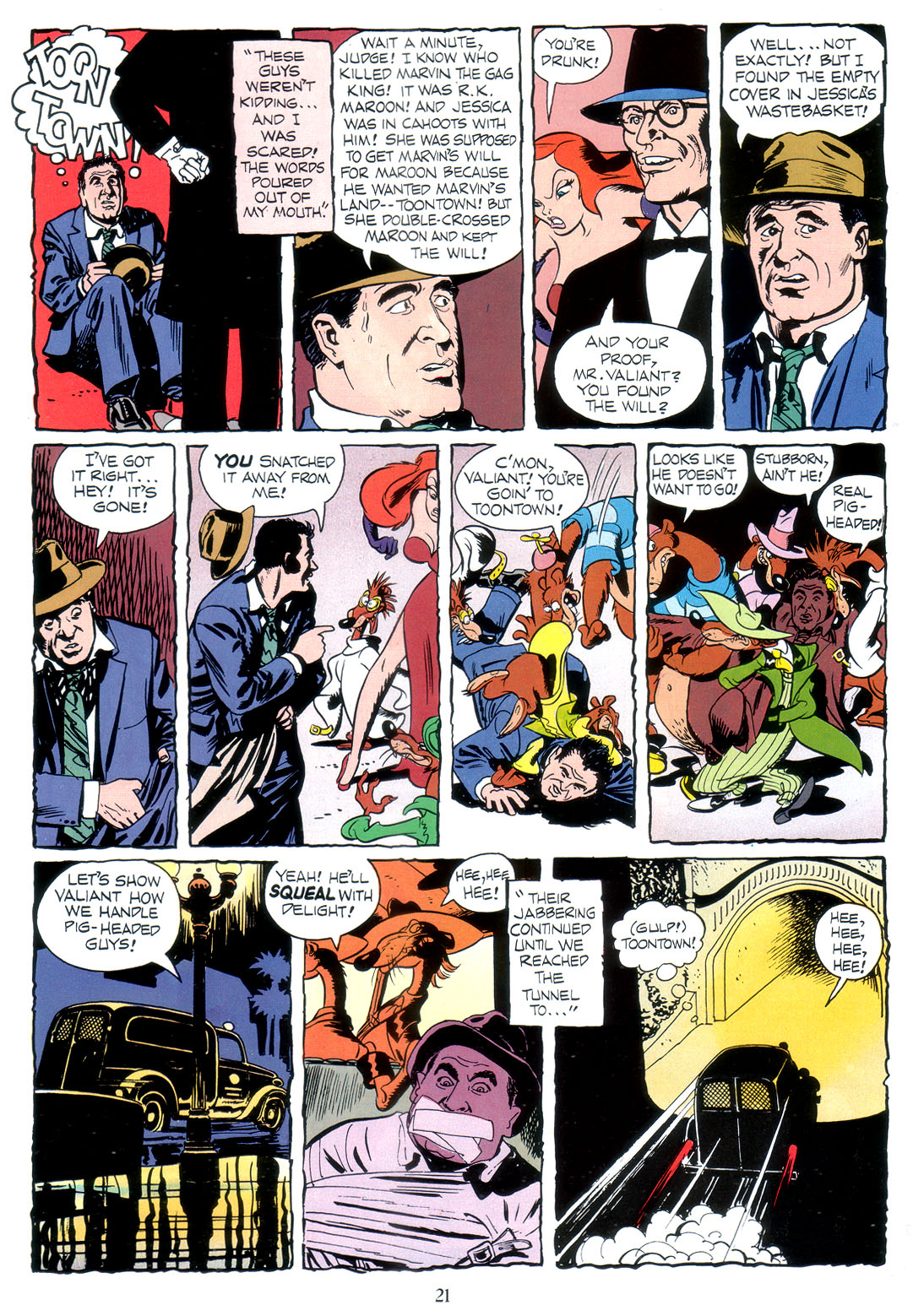 Marvel Graphic Novel: Who Framed Roger Rabbit issue Full - Page 23