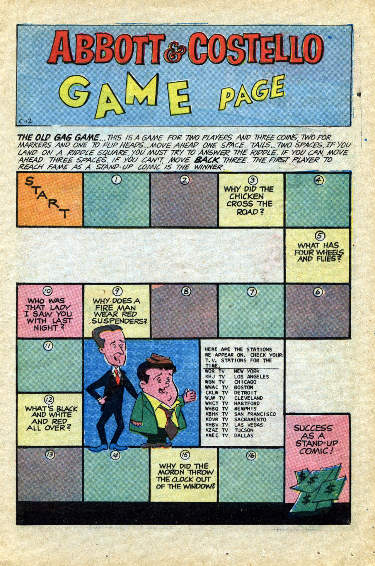 Read online Abbott & Costello comic -  Issue #8 - 17