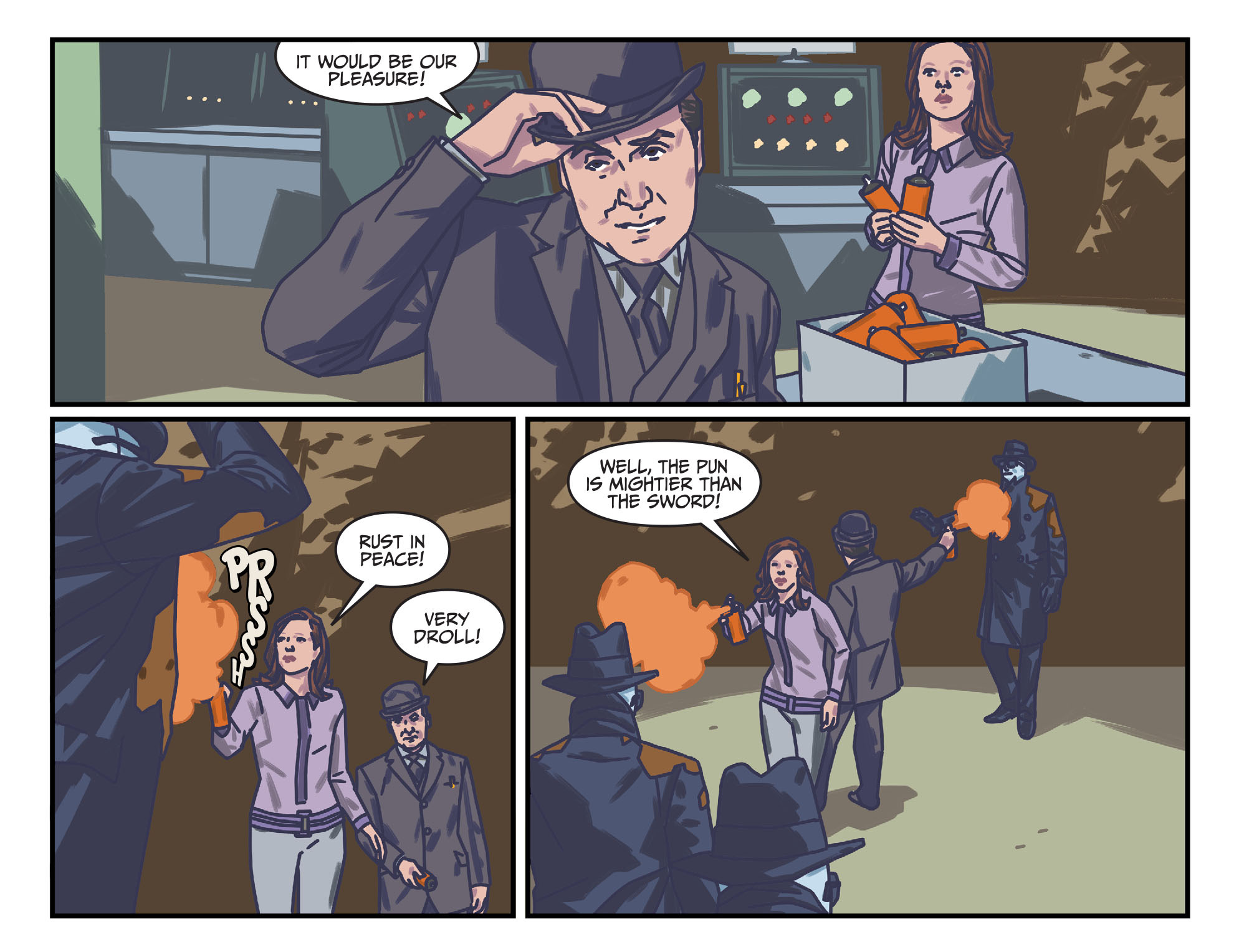 Read online Batman '66 Meets Steed and Mrs Peel comic -  Issue #5 - 14