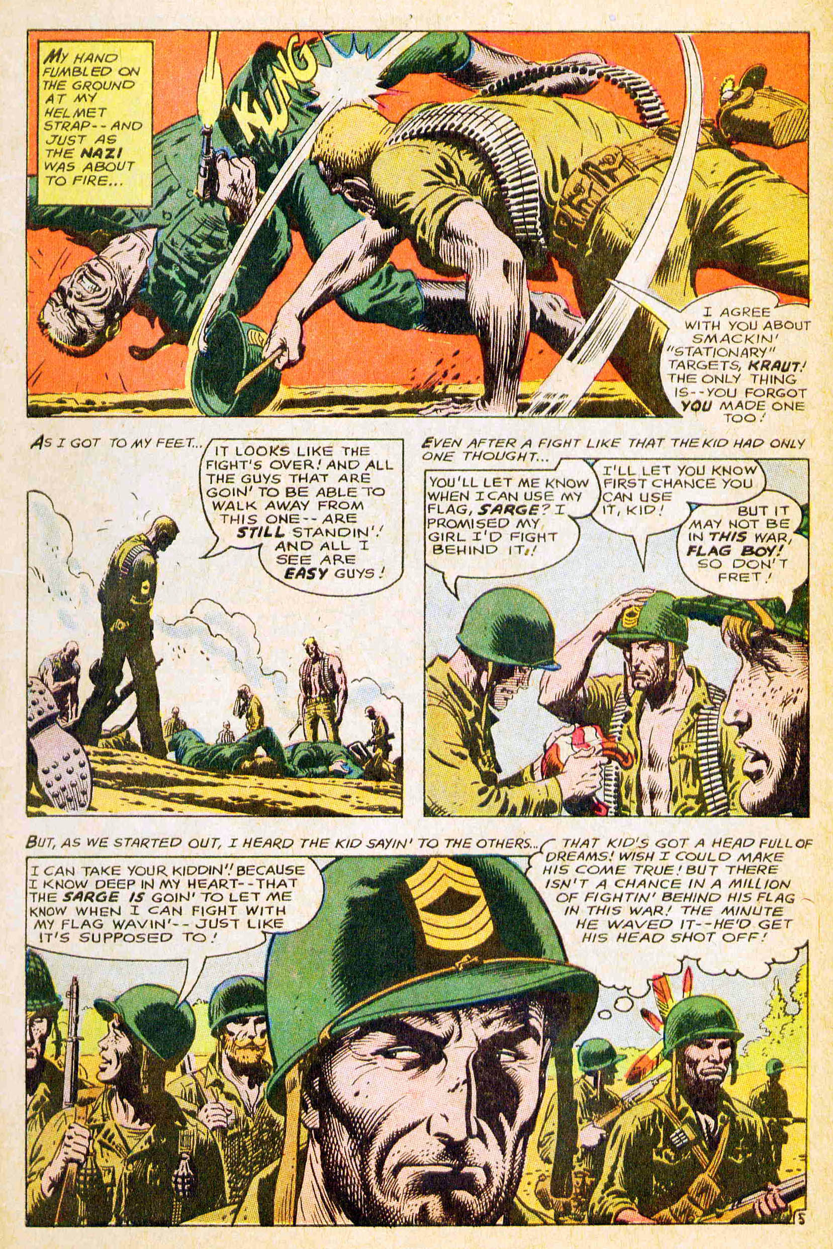 Read online Our Army at War (1952) comic -  Issue #185 - 7