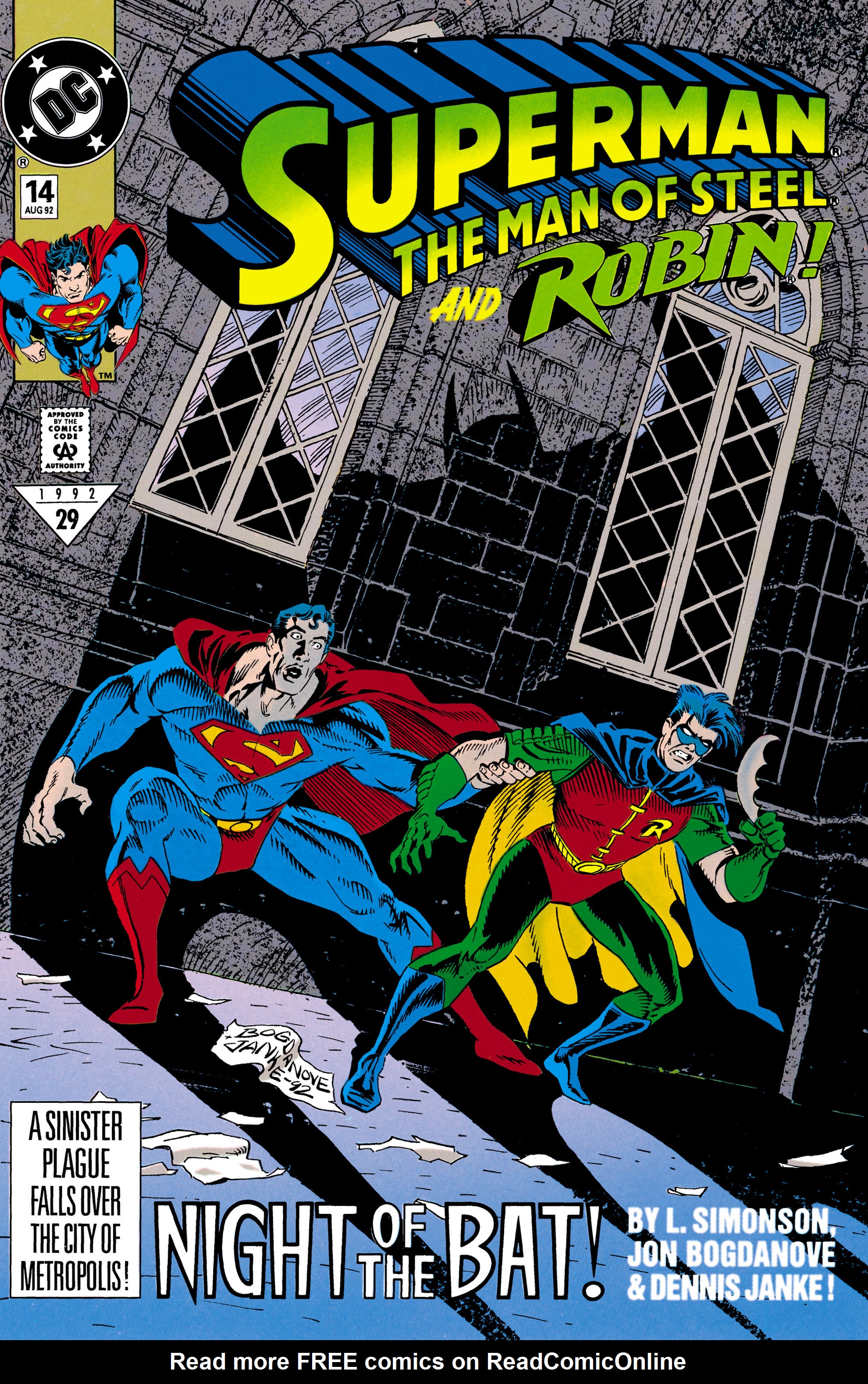 Read online Superman: The Man of Steel (1991) comic -  Issue #14 - 1