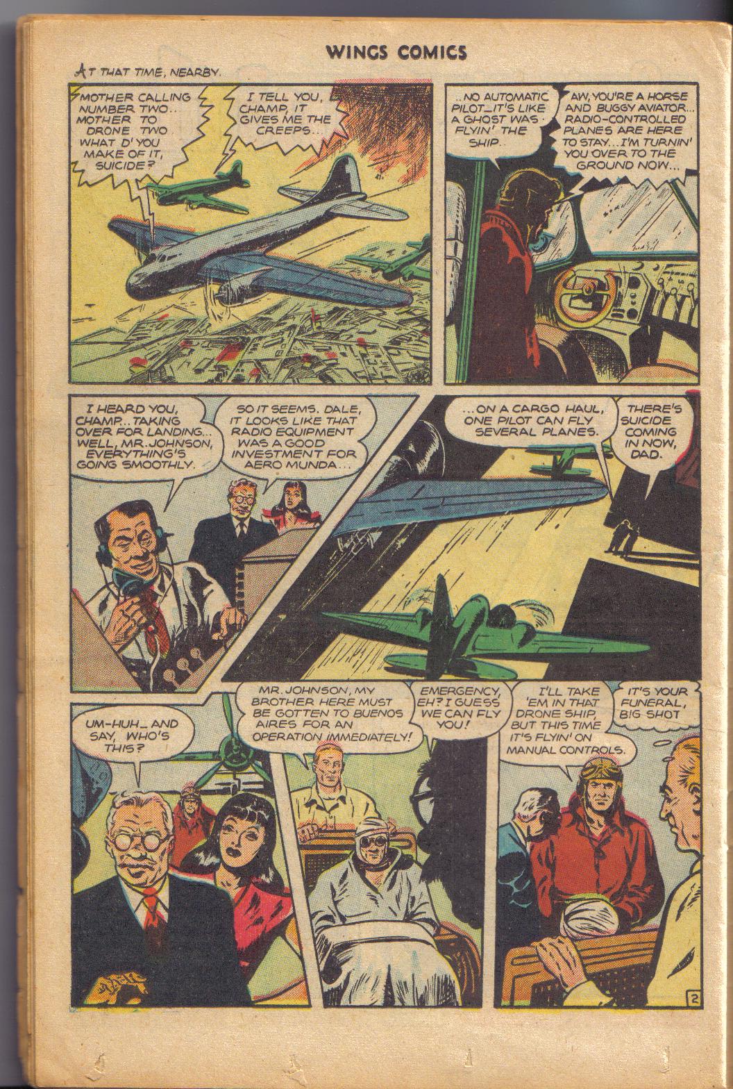 Read online Wings Comics comic -  Issue #79 - 38