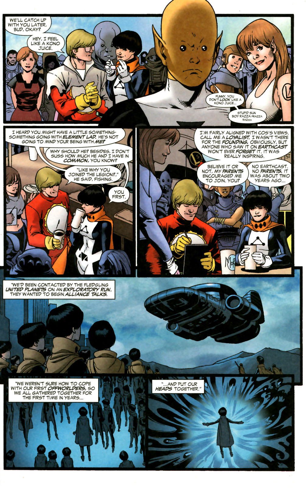 Read online Legion of Super-Heroes (2005) comic -  Issue #3 - 18