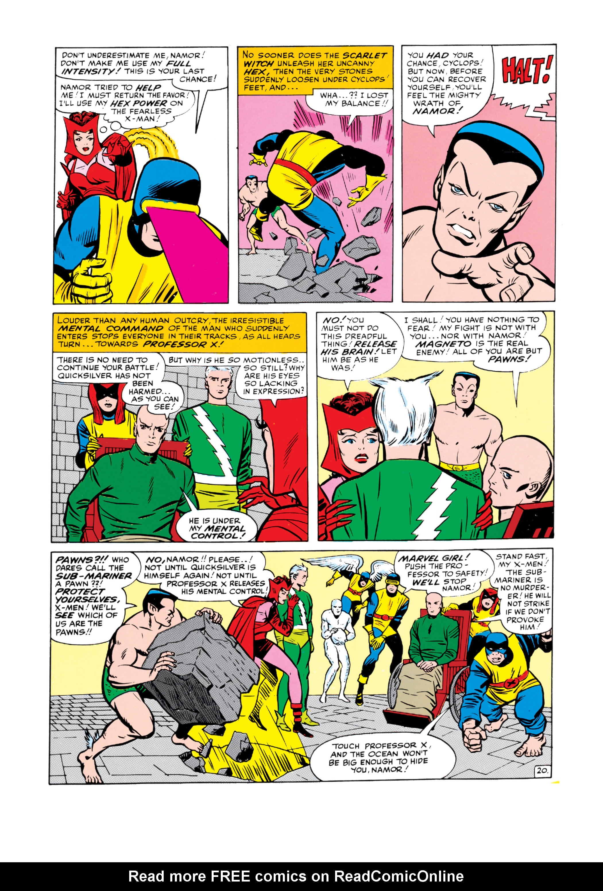 Read online Uncanny X-Men (1963) comic -  Issue #6 - 21