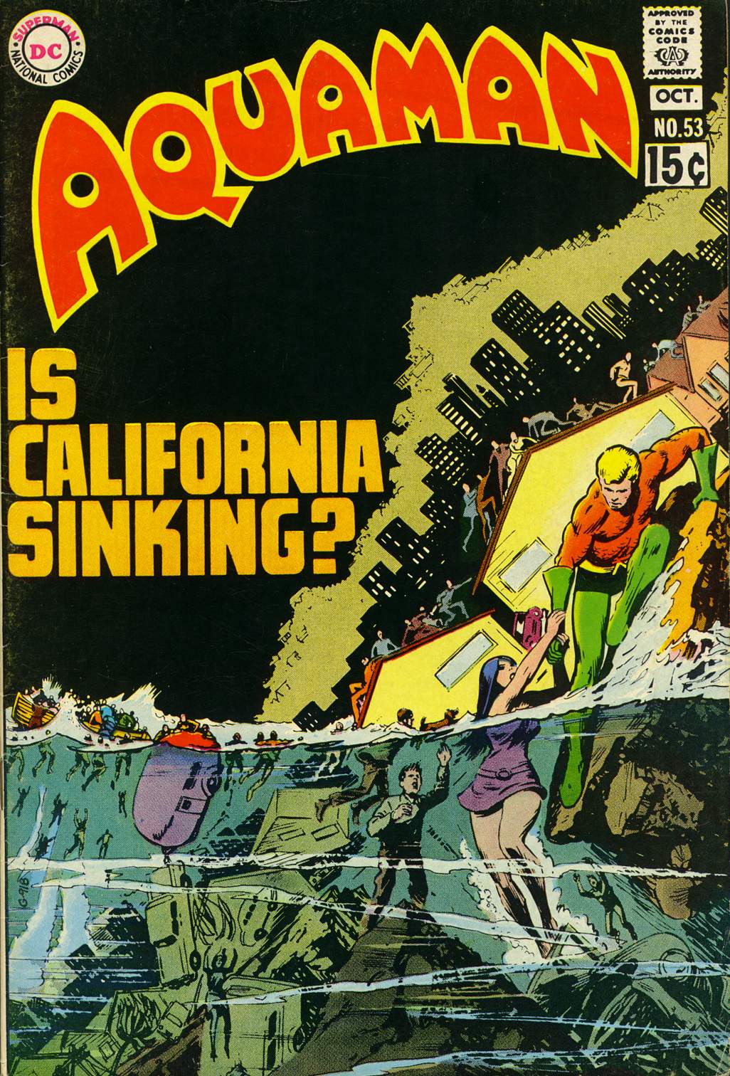 Read online Aquaman (1962) comic -  Issue #53 - 1