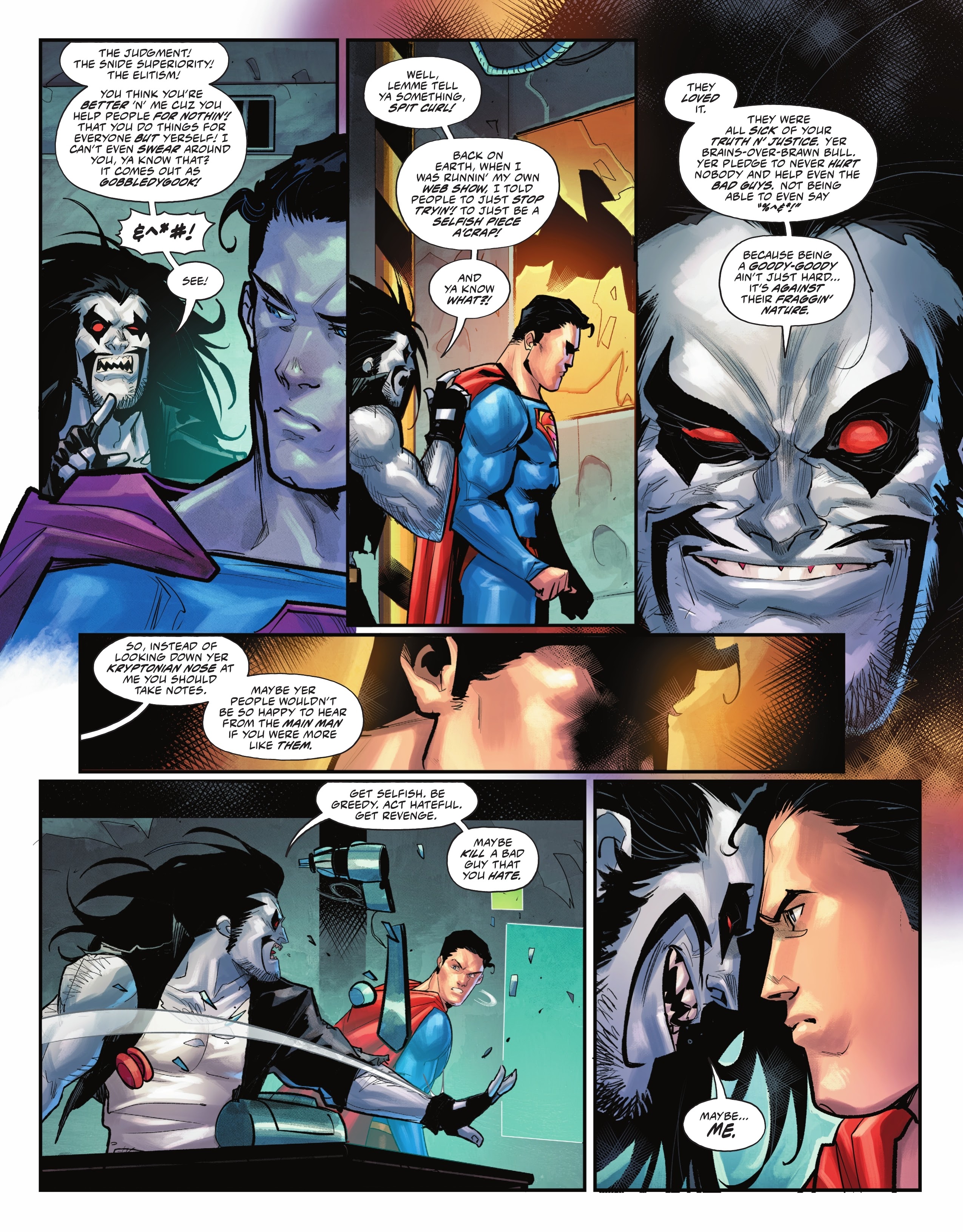 Read online Superman vs. Lobo comic -  Issue #3 - 6