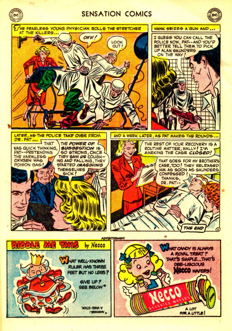 Read online Sensation (Mystery) Comics comic -  Issue #106 - 20