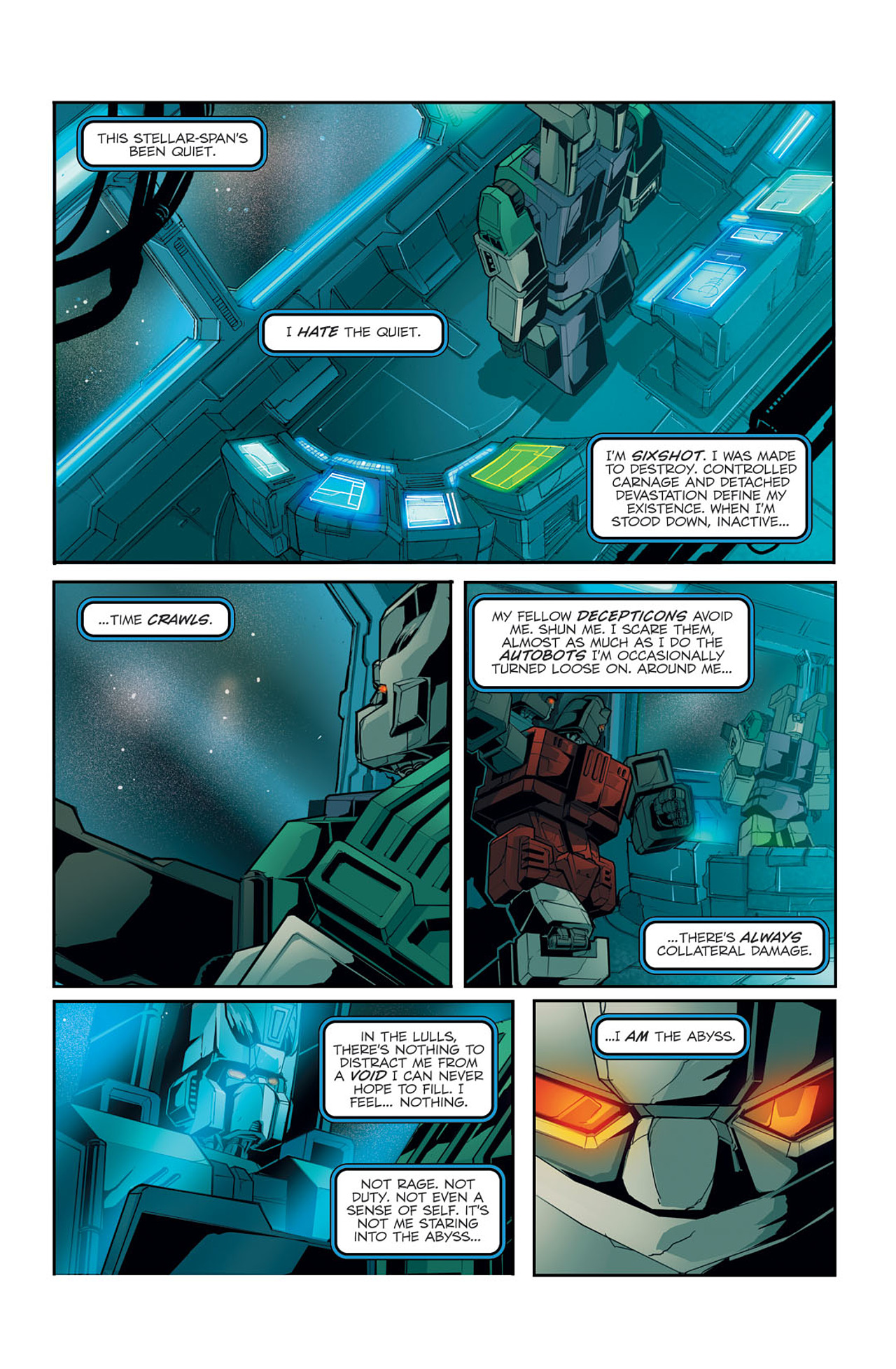 Read online Transformers Spotlight: Sixshot comic -  Issue # Full - 6