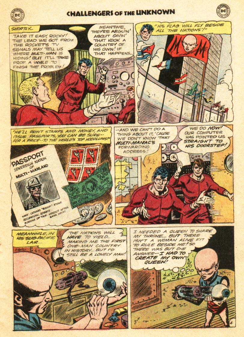 Read online Challengers of the Unknown (1958) comic -  Issue #34 - 15