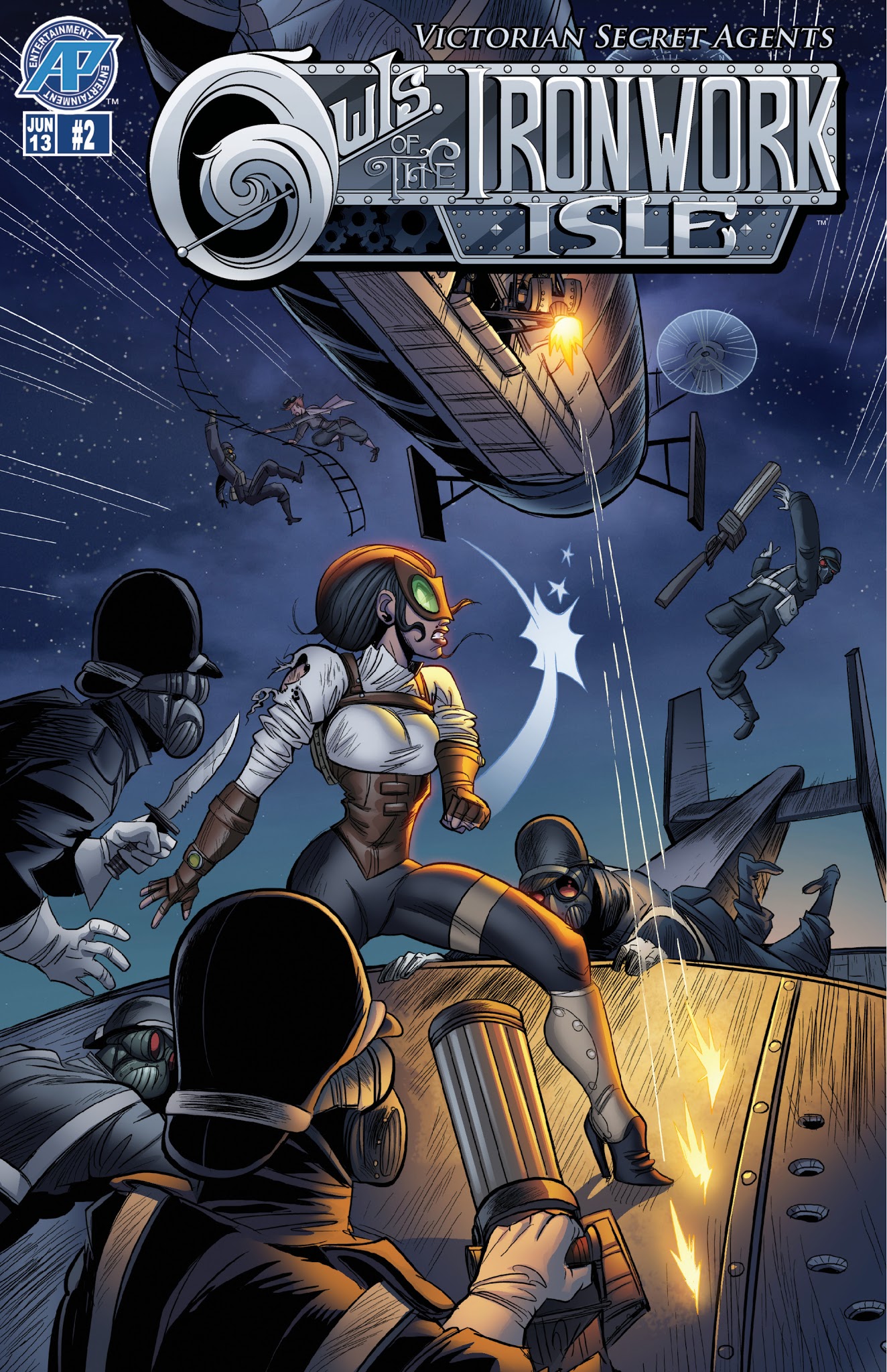 Read online Victorian Secret Agents: Owls of the Ironwork Isle comic -  Issue #2 - 1