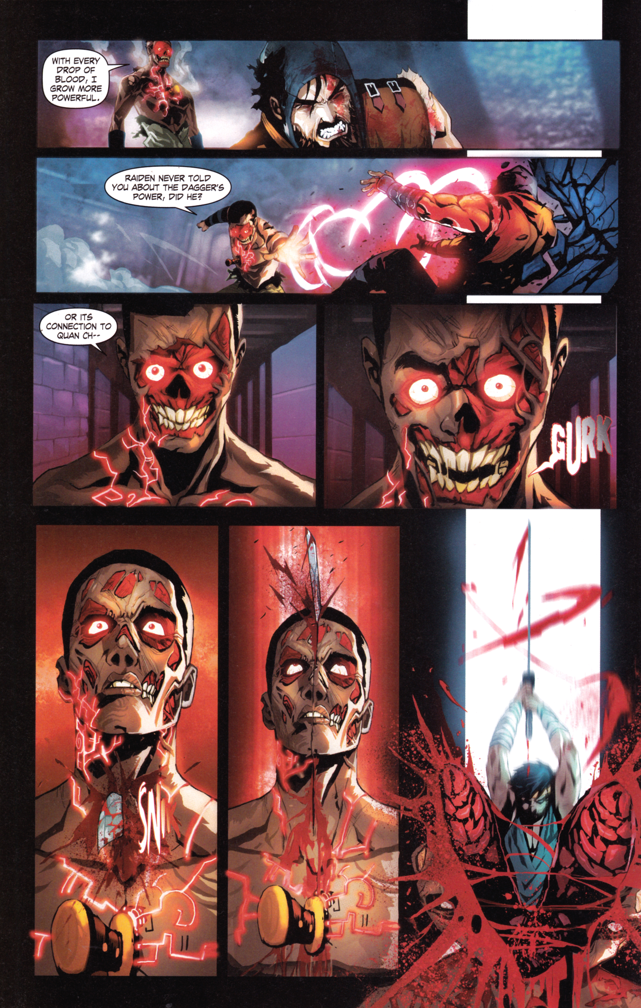 Read online Mortal Kombat X [II] comic -  Issue #1 - 34