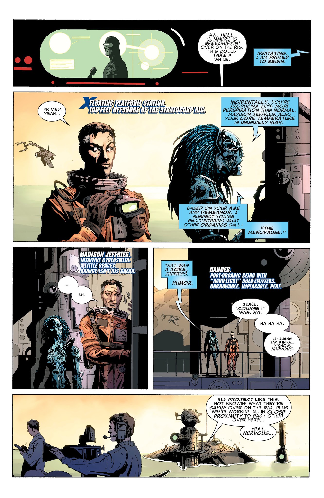 Read online X-Club comic -  Issue #1 - 6