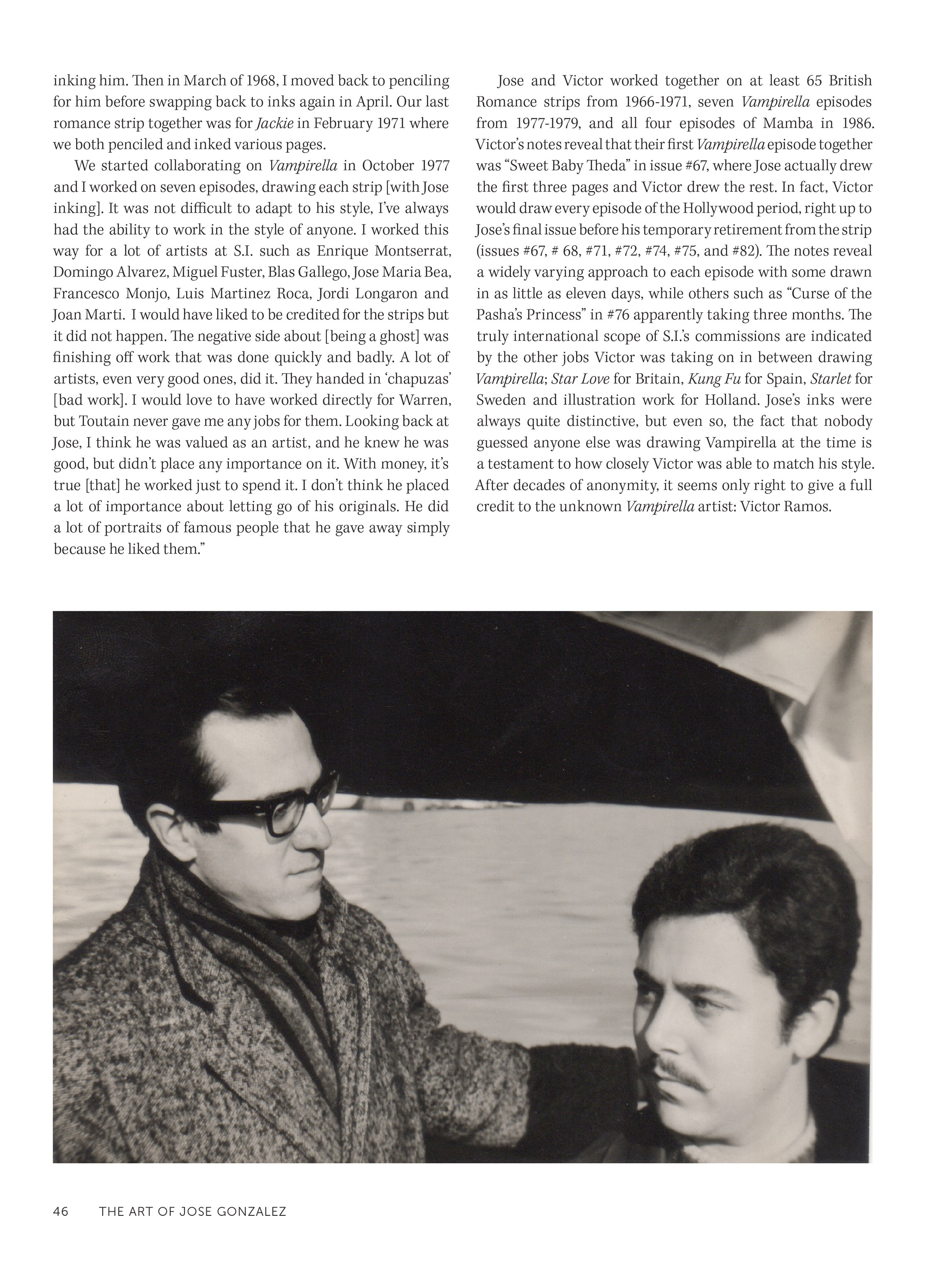 Read online The Art of Jose Gonzalez comic -  Issue # TPB (Part 1) - 47