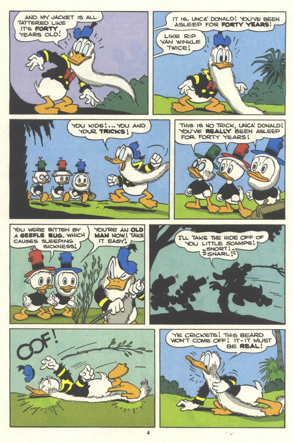 Read online Walt Disney's Comics and Stories comic -  Issue #554 - 6