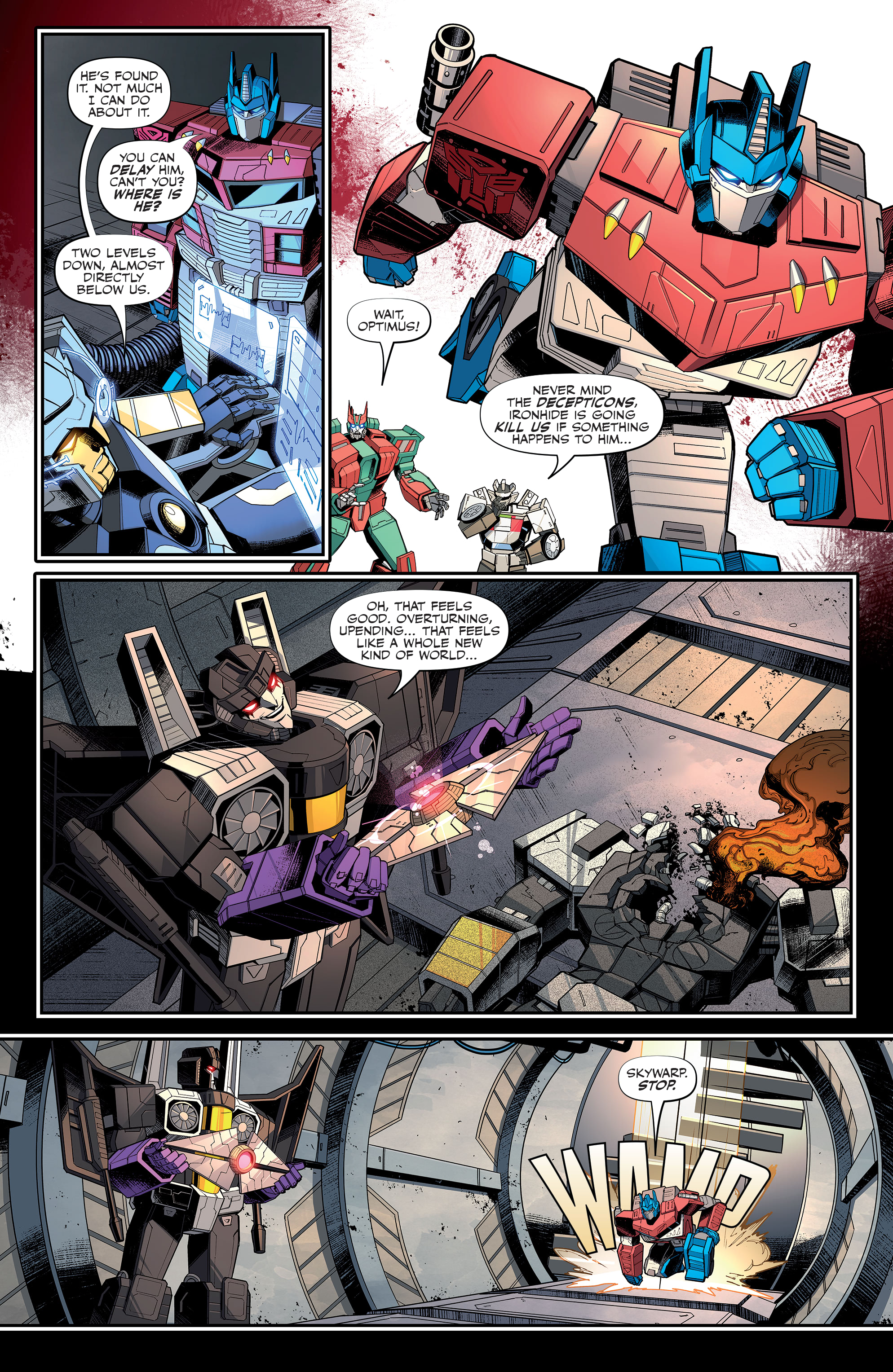 Read online Transformers (2019) comic -  Issue #36 - 12