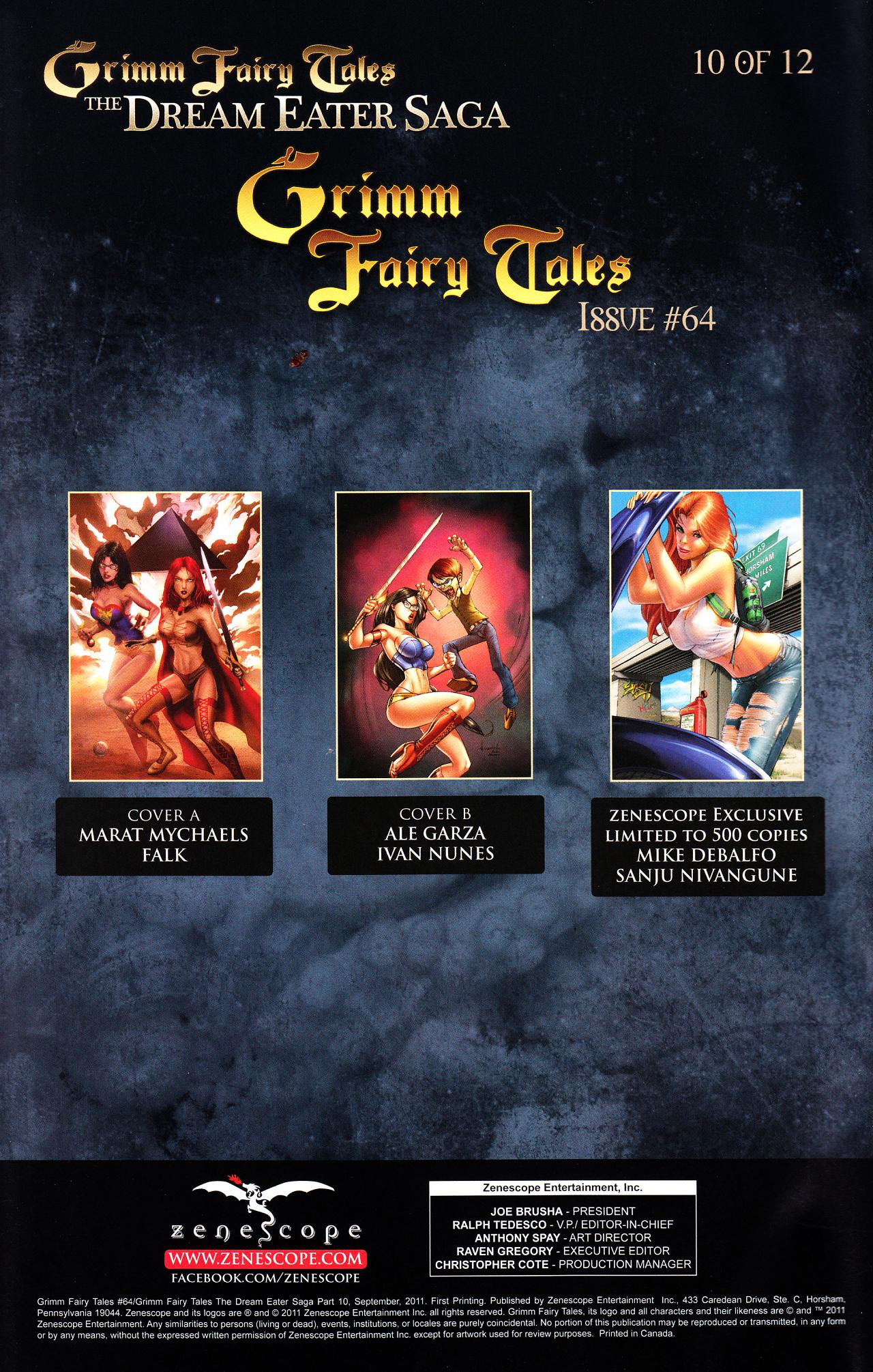 Grimm Fairy Tales: The Dream Eater Saga Issue #10 #11 - English 3