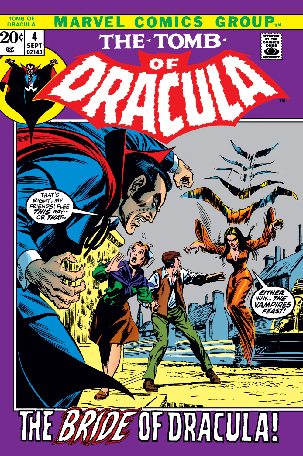 Read online Tomb of Dracula (1972) comic -  Issue #4 - 1