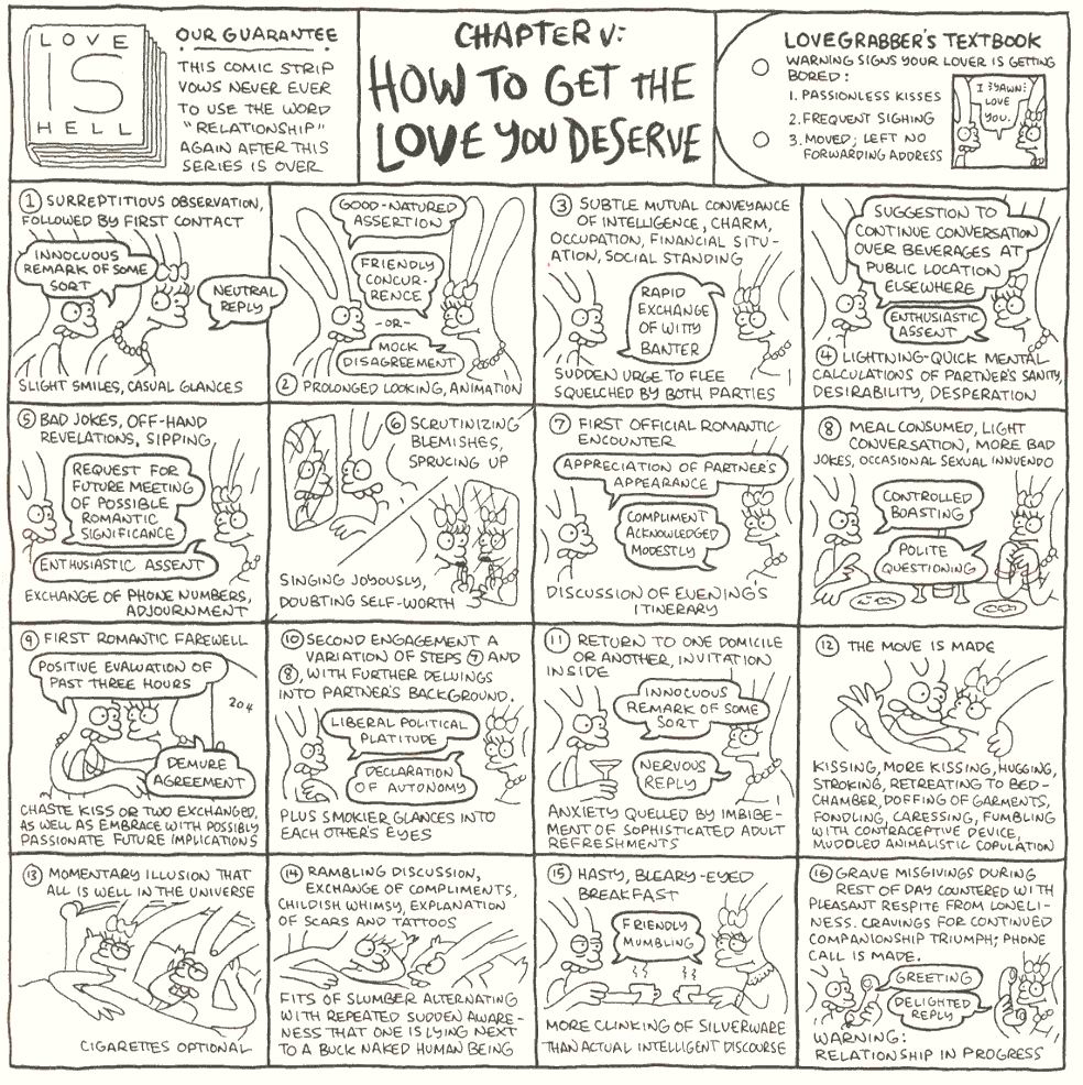 Read online Life In Hell comic -  Issue # TPB Love is Hell - 8