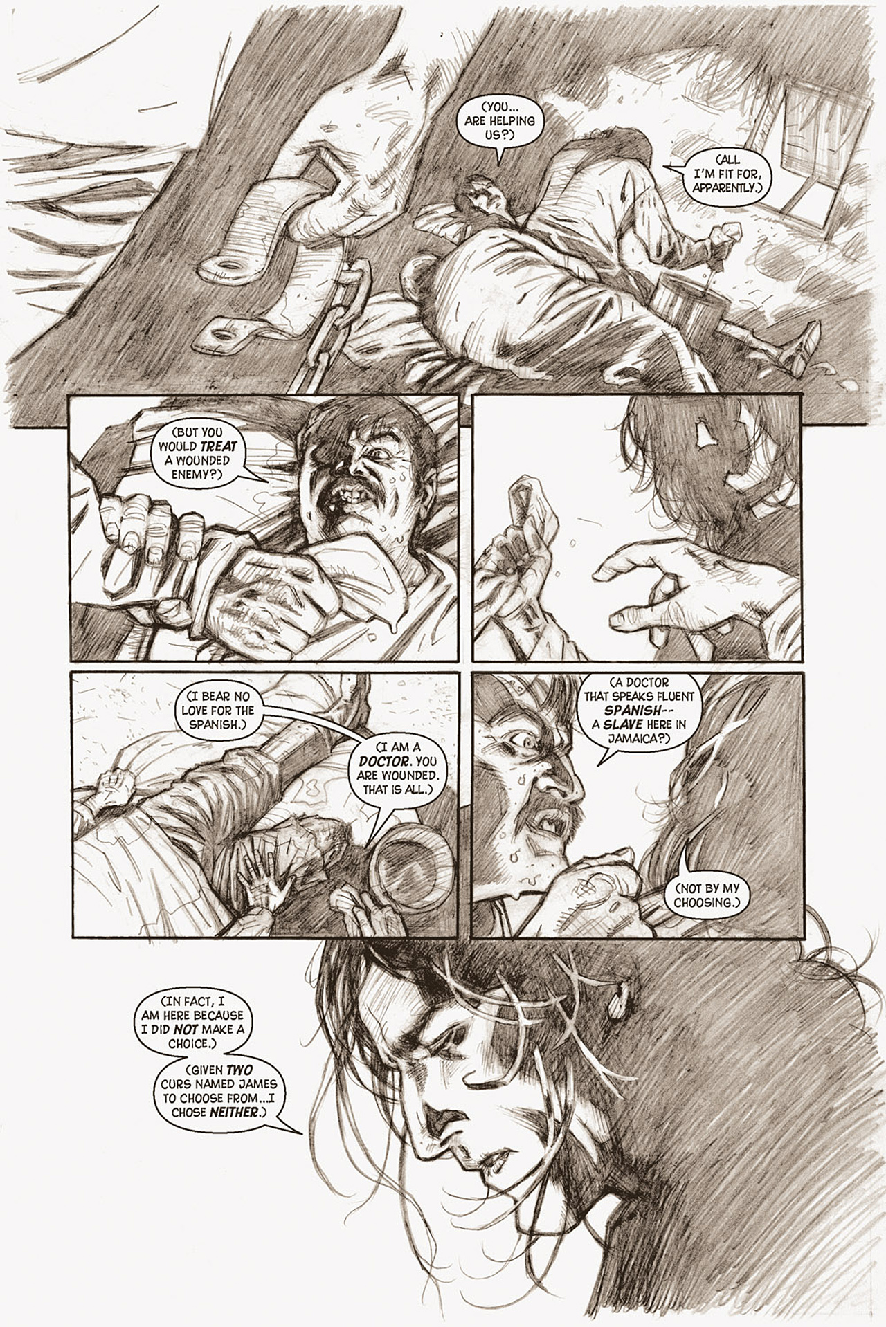 Read online Captain Blood: Odyssey comic -  Issue #1 - 6