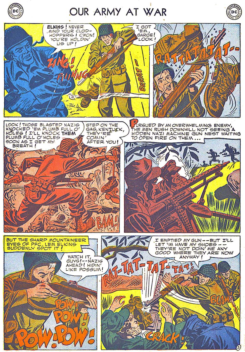 Read online Our Army at War (1952) comic -  Issue #1 - 22