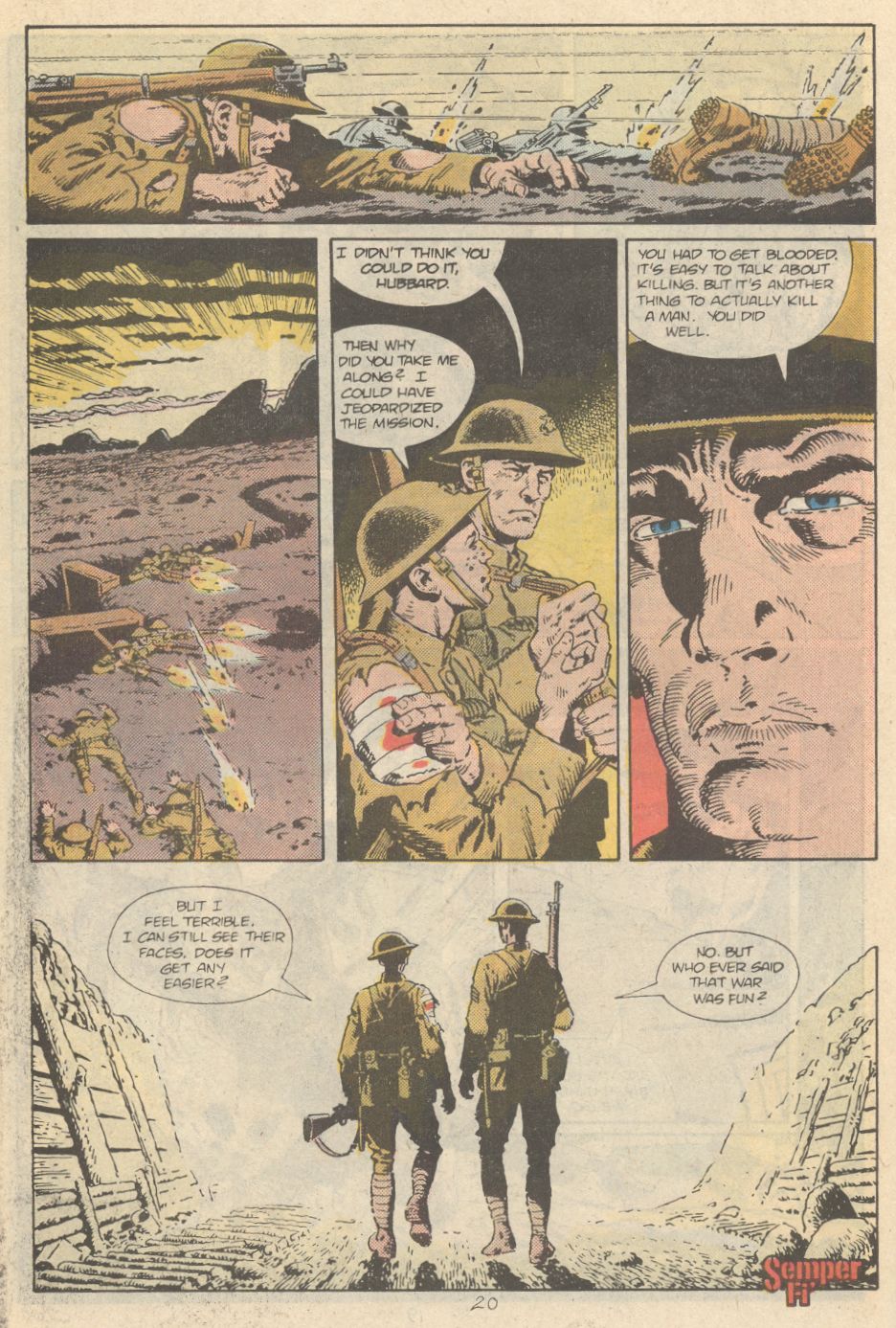 Read online Semper Fi comic -  Issue #3 - 17