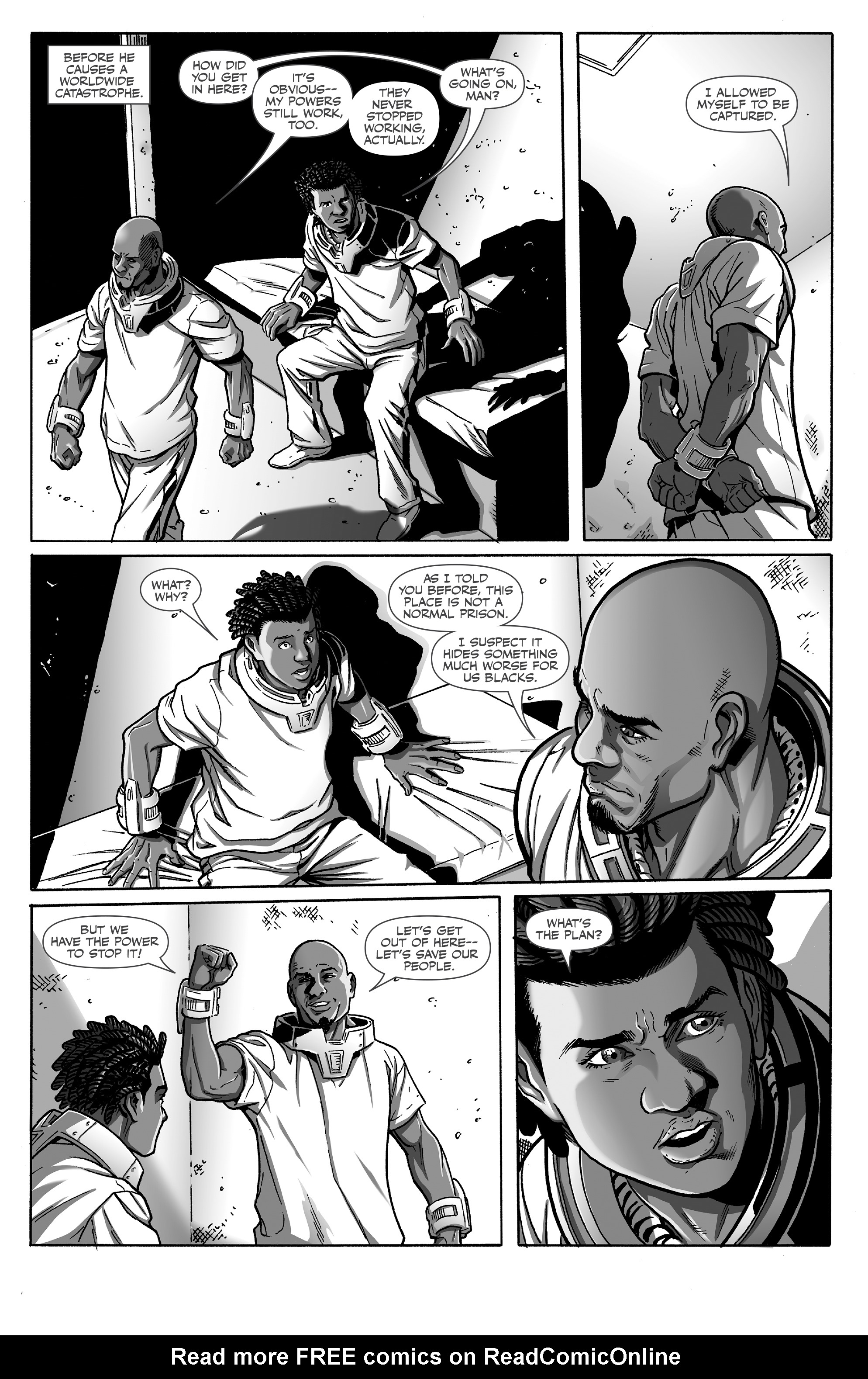 Read online Black comic -  Issue #5 - 14