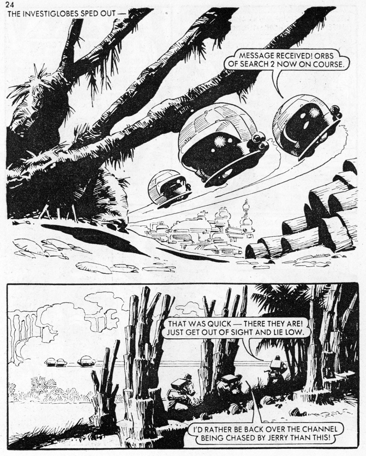 Read online Starblazer comic -  Issue #105 - 24